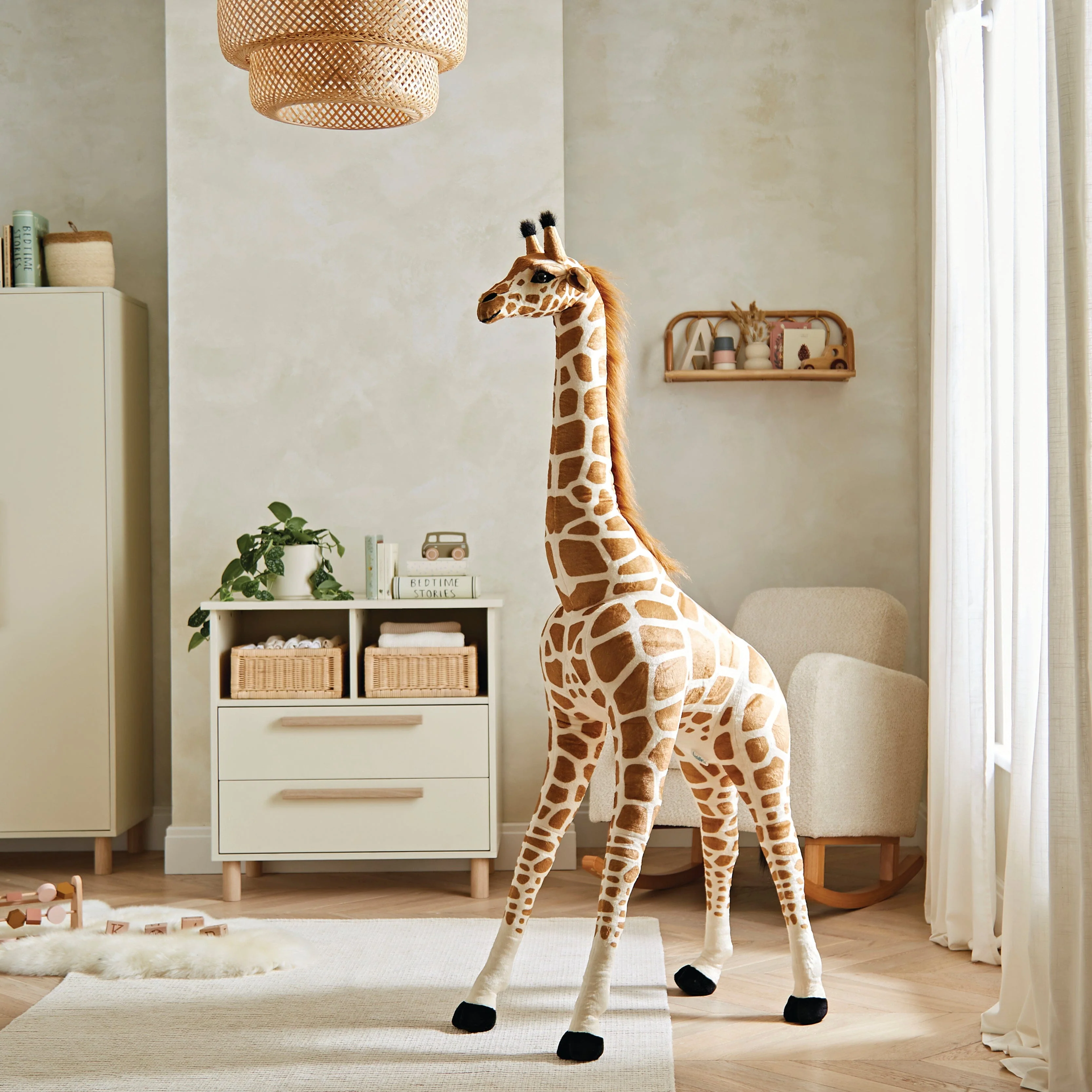 CuddleCo Standing Giraffe Stuffed Animal - Image 9