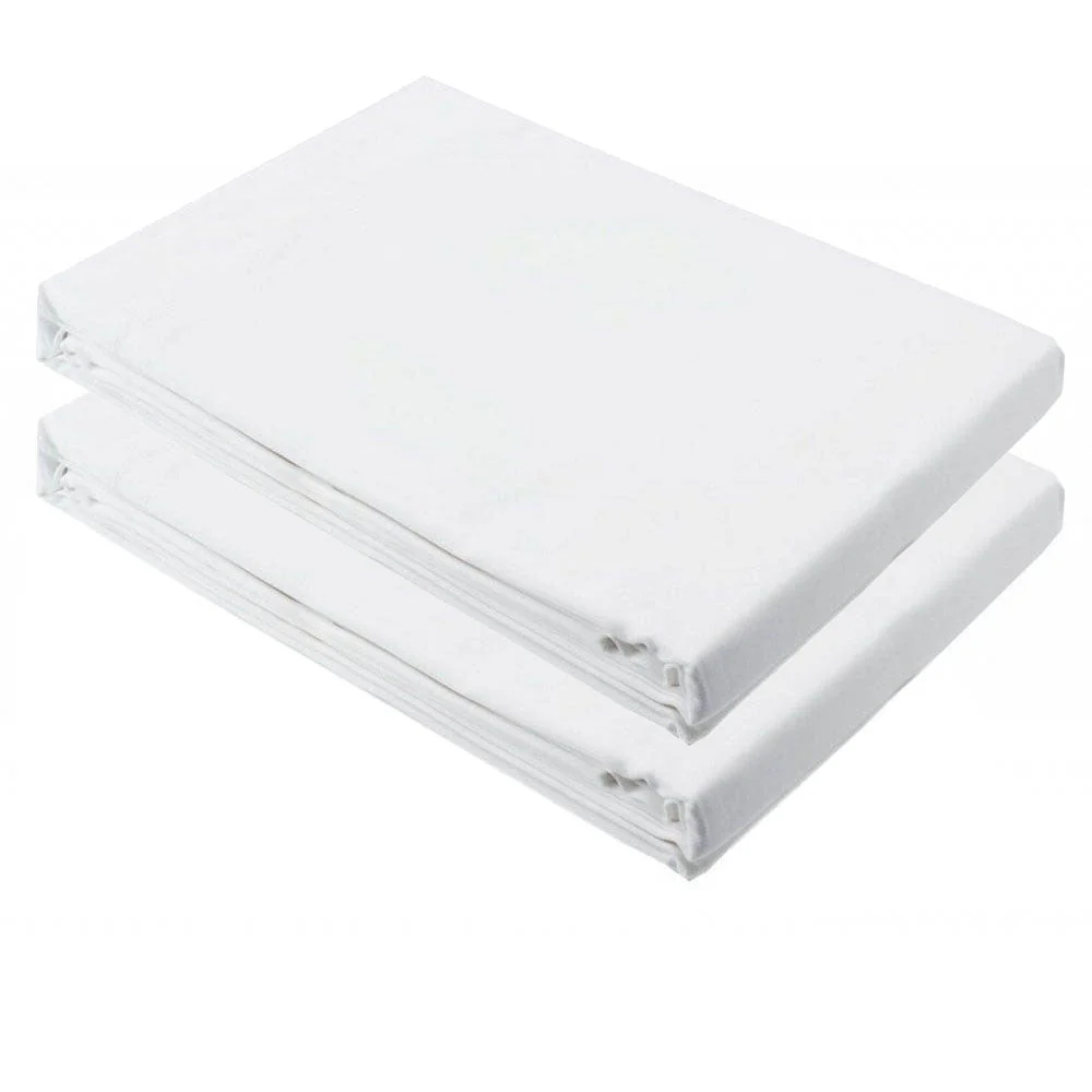 Cuddles Collection 2 Pack Jersey Cotton Fitted Crib Sheets - Image 3