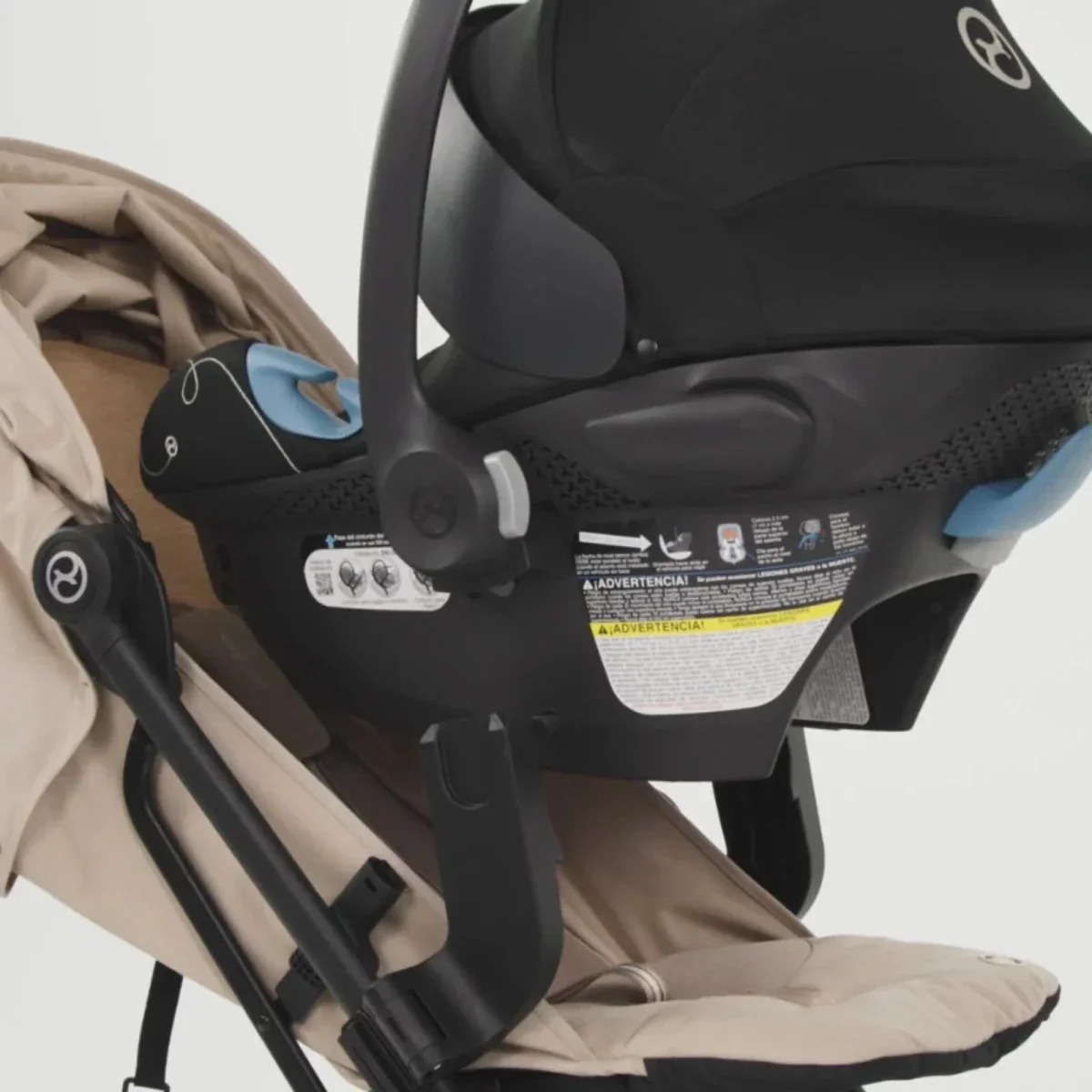 Cybex Beezy Car Seat Adapter - Black - Image 4