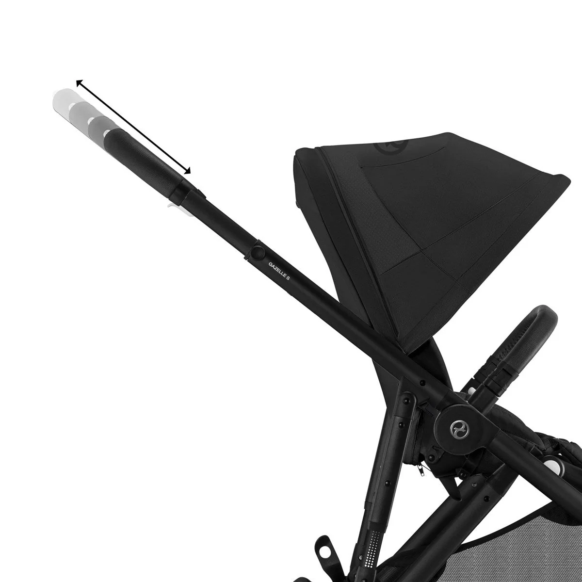 Cybex E-Gazelle S Complete Electric Travel System Bundle - Moon Black - Image 11
