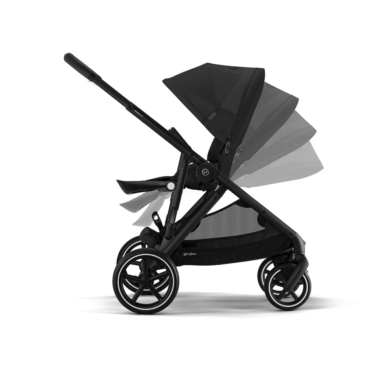 Cybex E-Gazelle S Complete Electric Travel System Bundle - Moon Black - Image 6