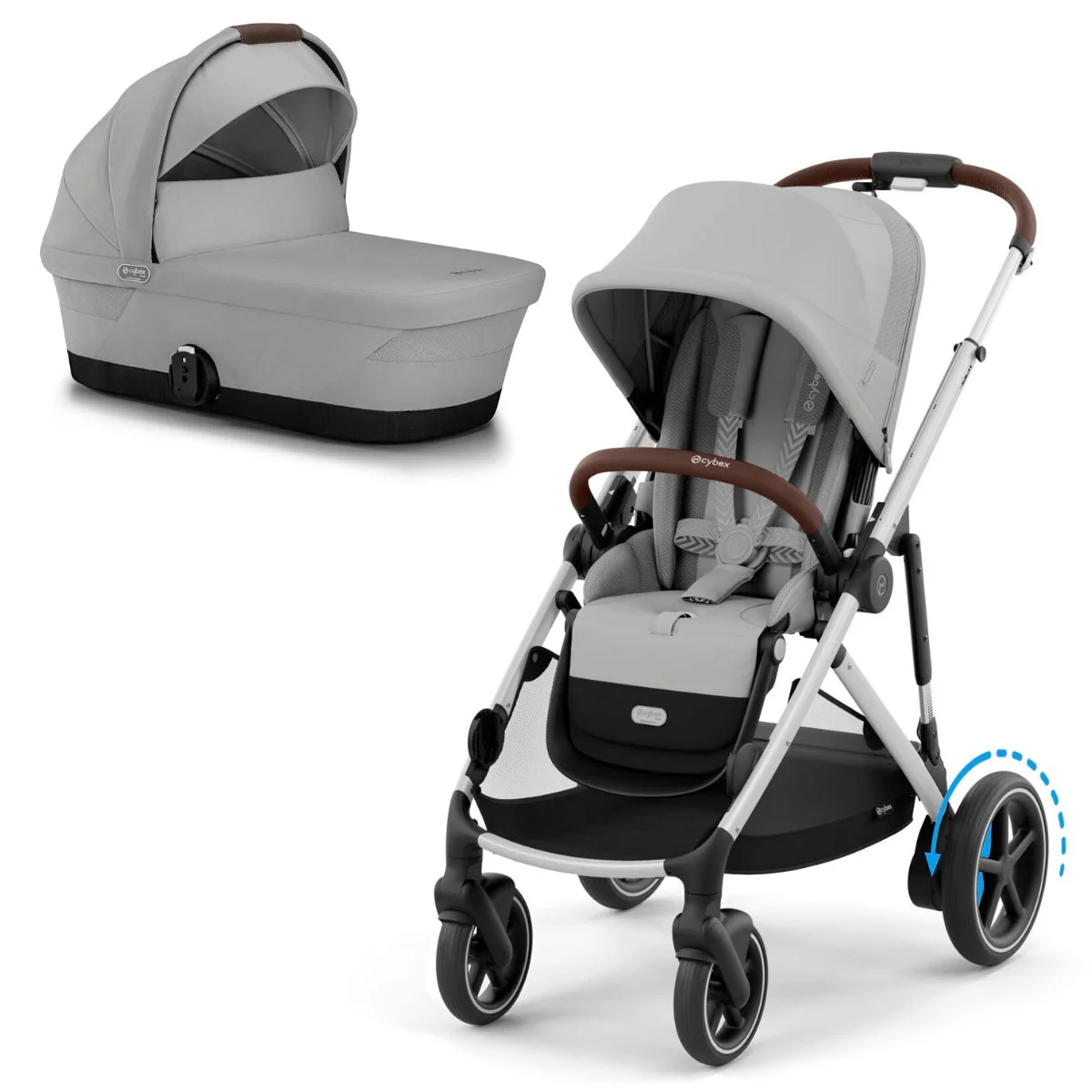 Cybex eGazelle S Electric Pushchair + Gazelle S Cot - Image 10