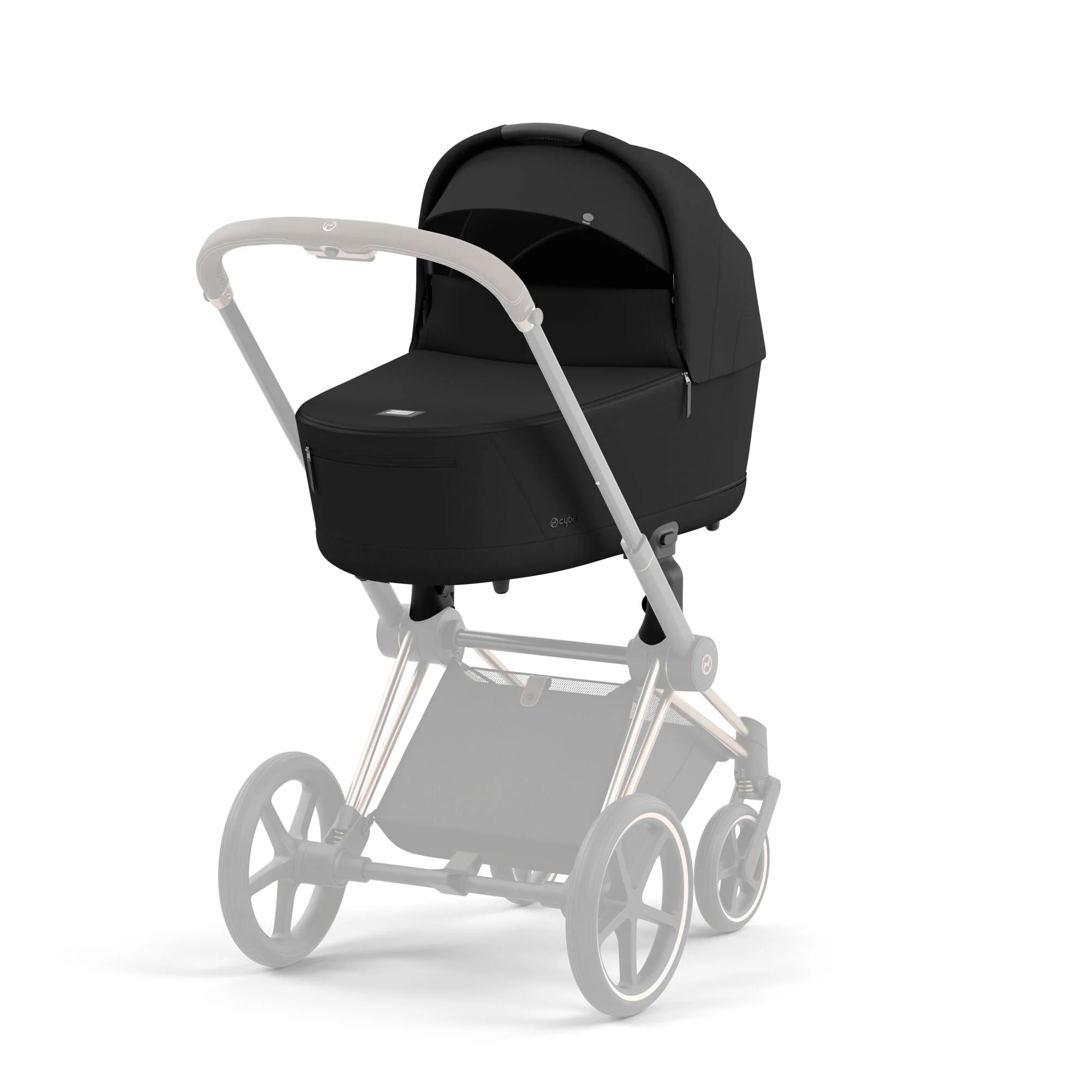 Cybex Priam Pram & Pushchair, Sepia Black on Rose Gold - Image 7