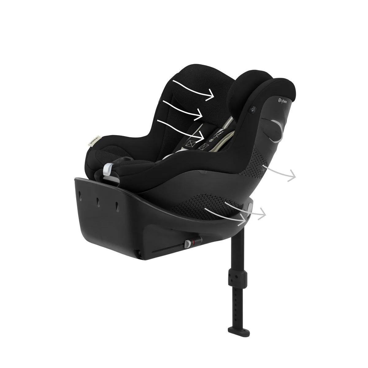 Cybex Sirona Gi Plus 360 Rotating i-Size Car Seat, 61-105 cm, 3m-4 years - Image 14