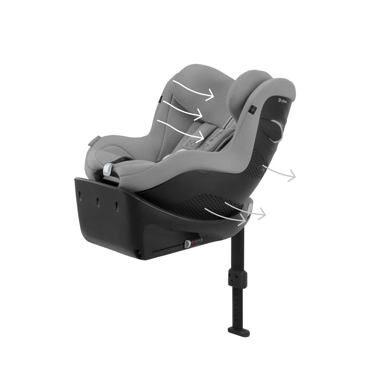 Cybex Sirona Gi Plus 360 Rotating i-Size Car Seat, 61-105 cm, 3m-4 years - Image 22