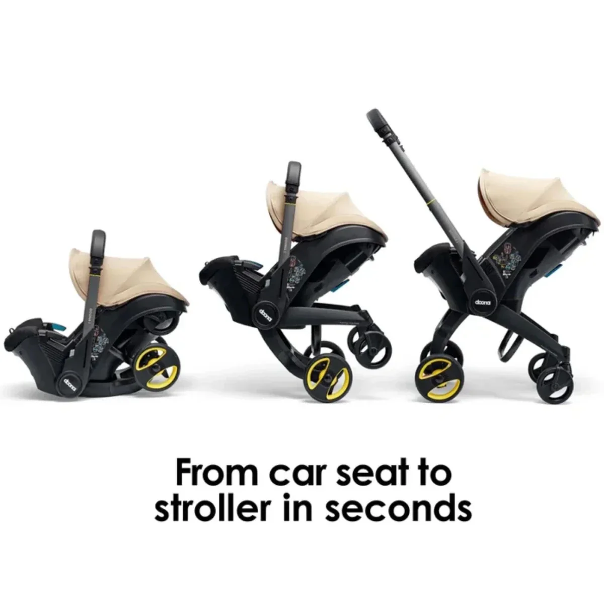 Doona i Infant Car Seat & Stroller - Sahara Sand - Image 2