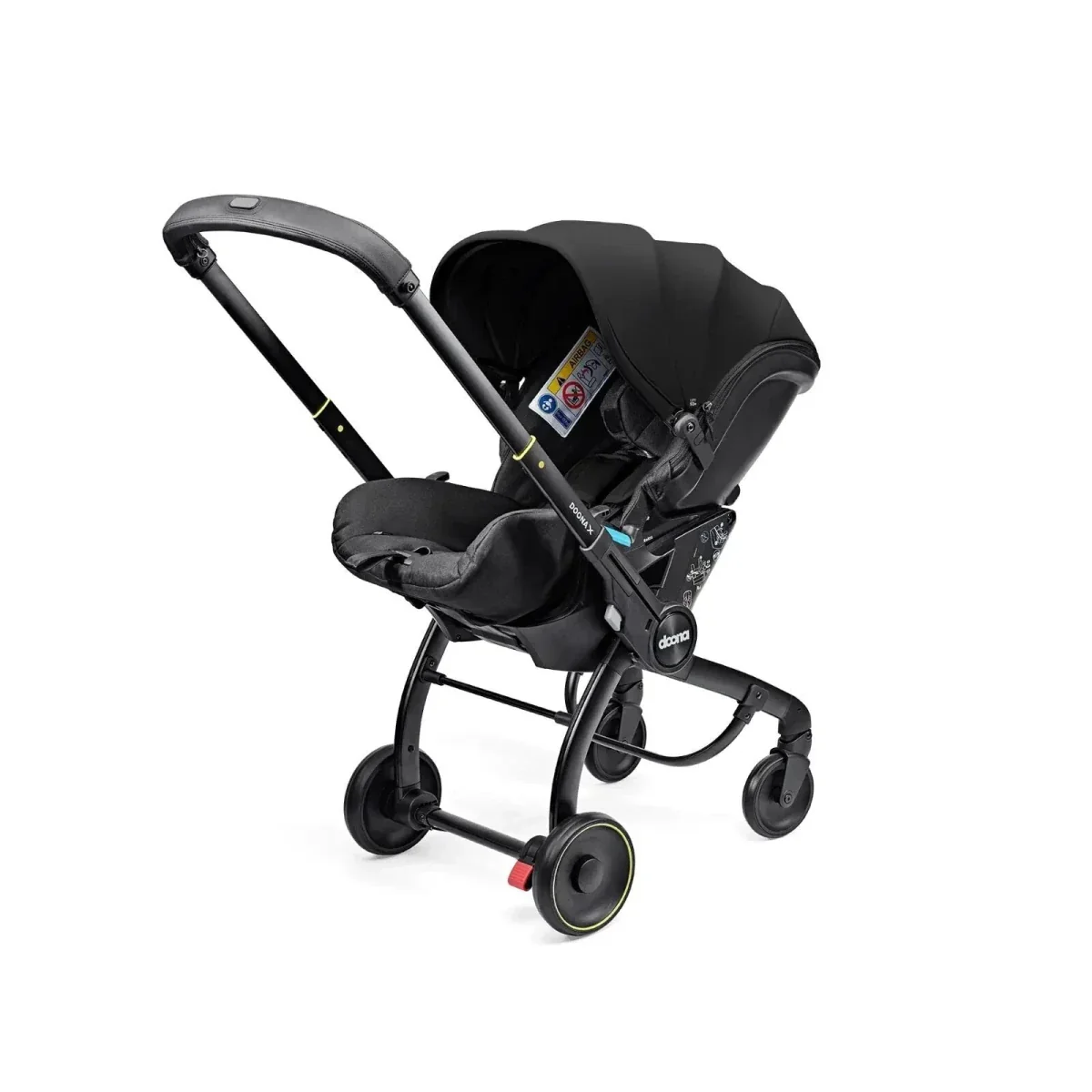Doona X Infant Car Seat & Stroller - Nitro Black - Image 12