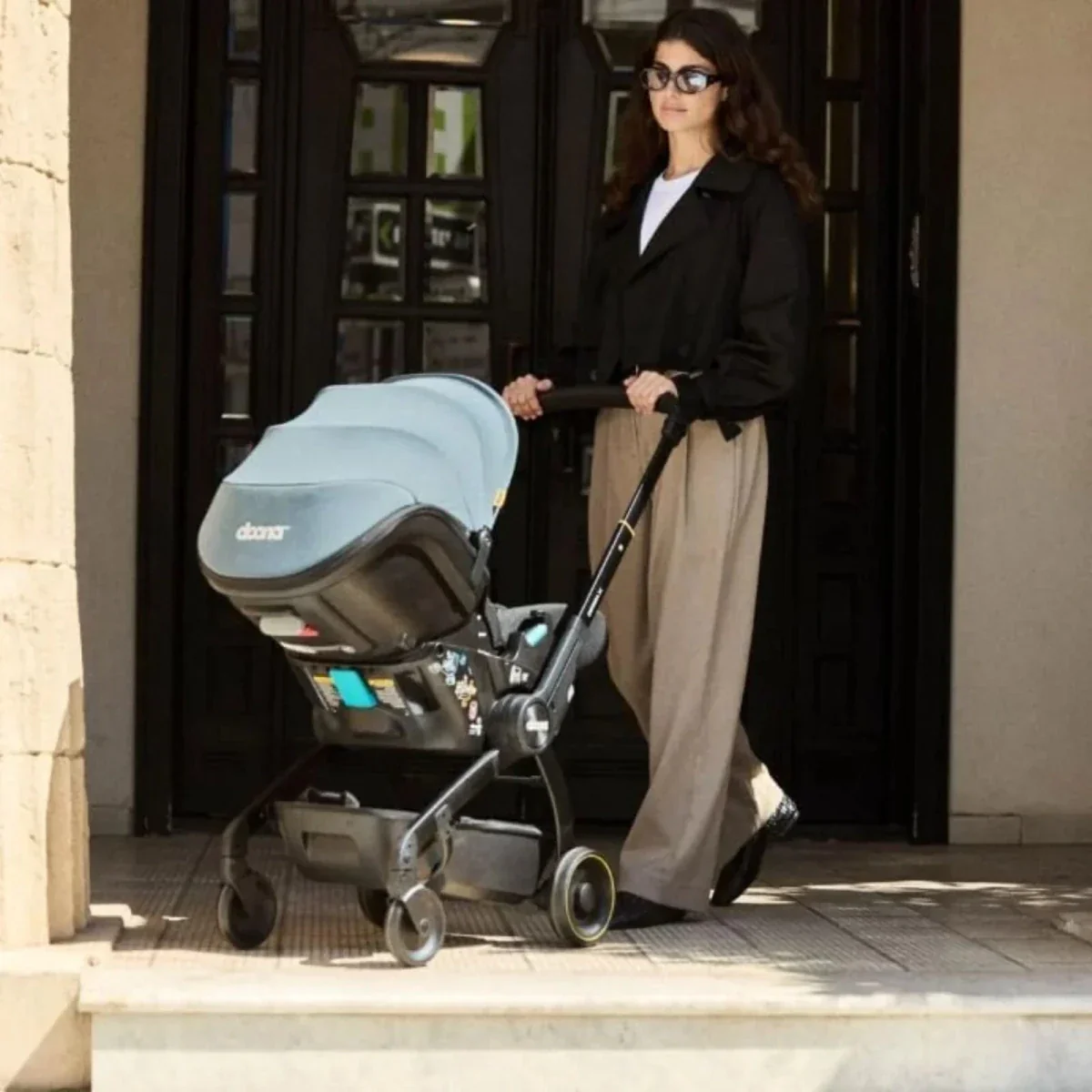 Doona X Infant Car Seat & Stroller - Nitro Black - Image 18