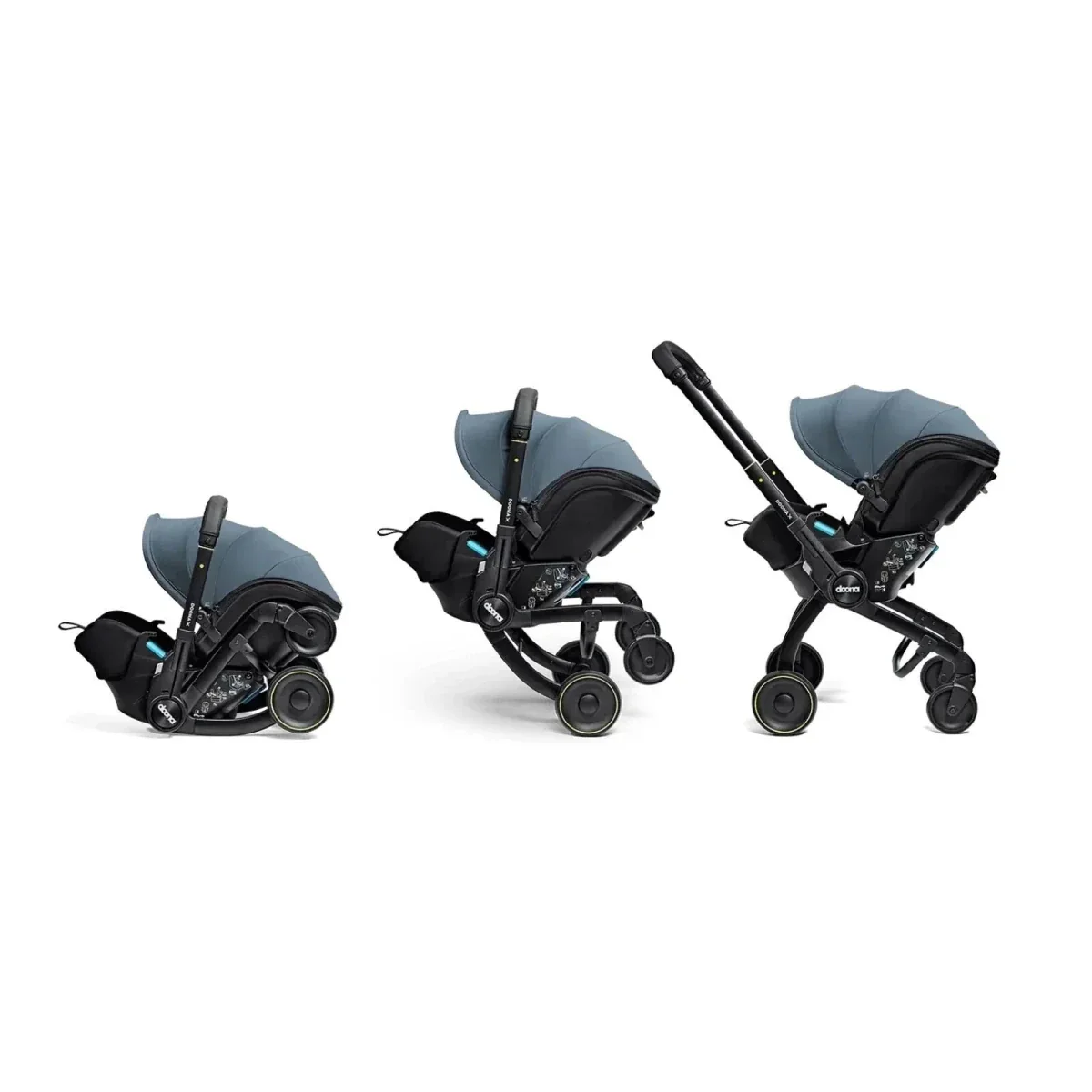 Doona X Infant Car Seat & Stroller - Ocean Blue - Image 8