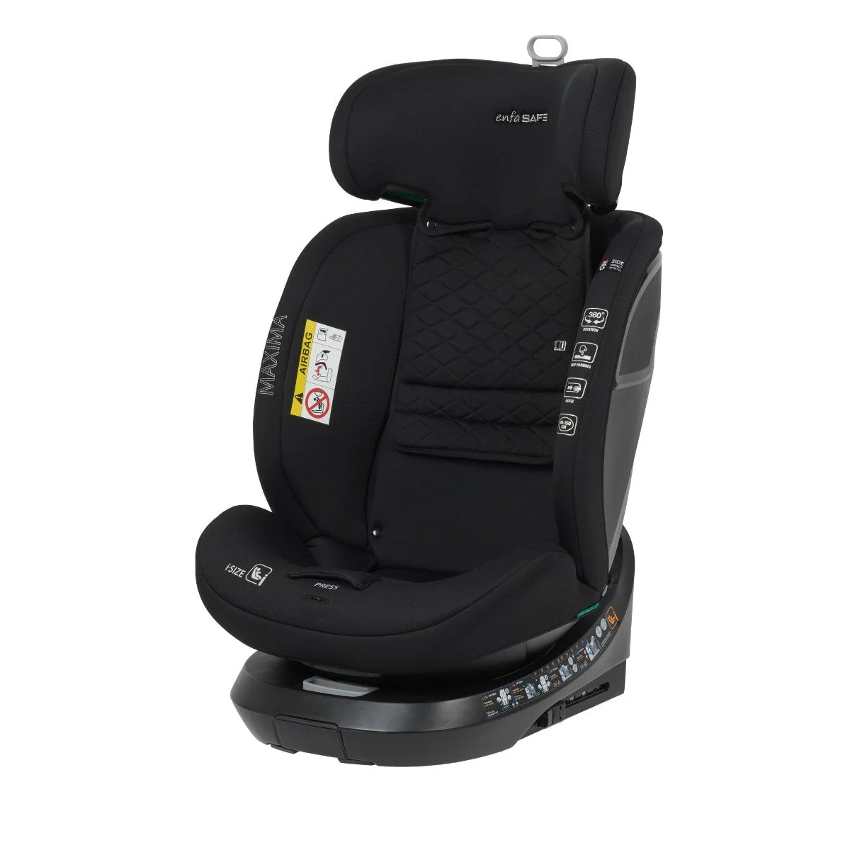 Enfasafe Maxima 360 Rotating i-Size Car Seat, 40-150 cm, 0-12 years - Image 11