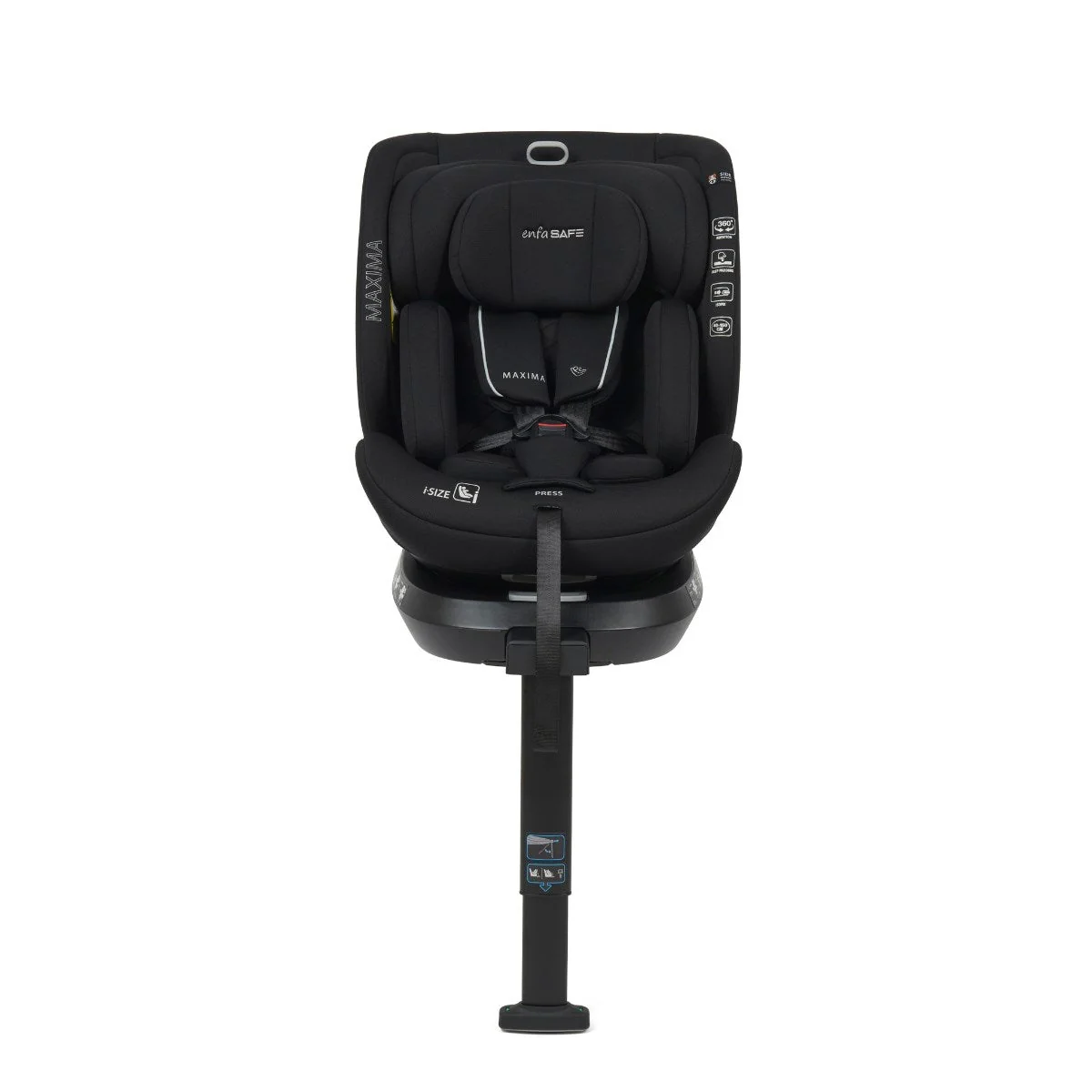 Enfasafe Maxima 360 Rotating i-Size Car Seat, 40-150 cm, 0-12 years - Image 12