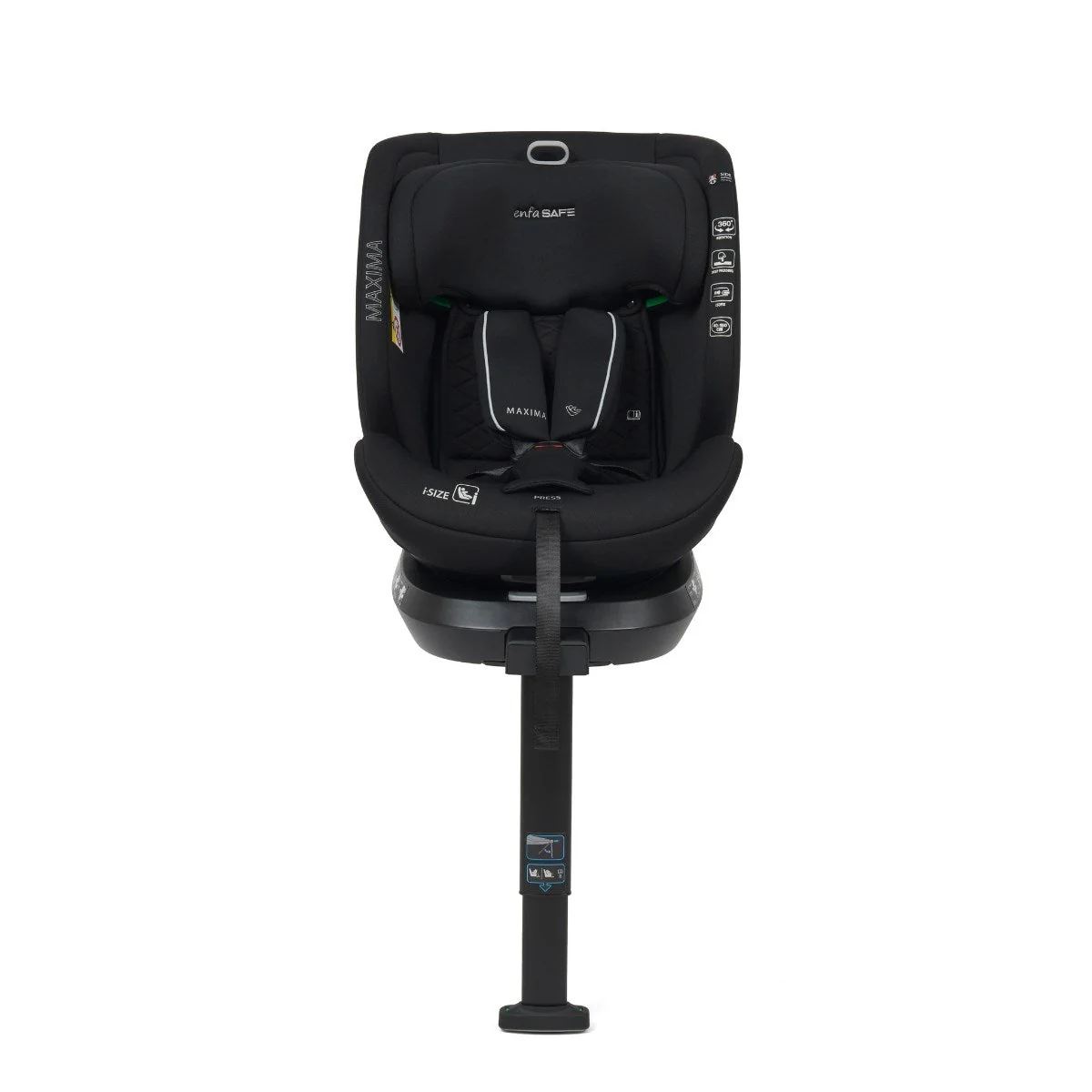 Enfasafe Maxima 360 Rotating i-Size Car Seat, 40-150 cm, 0-12 years - Image 13