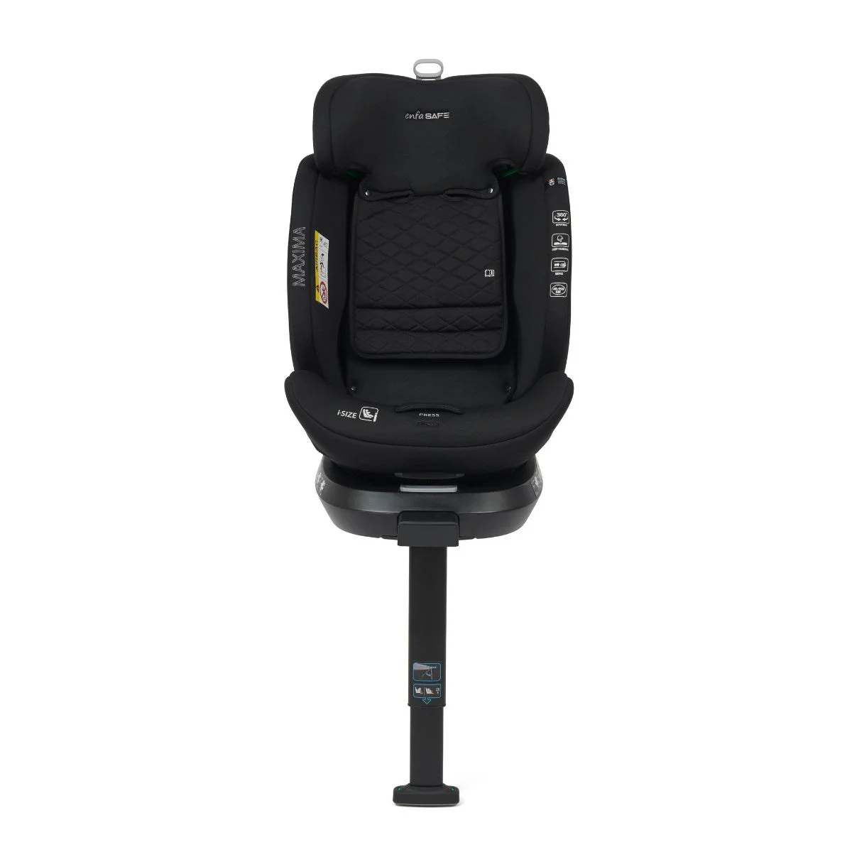 Enfasafe Maxima 360 Rotating i-Size Car Seat, 40-150 cm, 0-12 years - Image 15