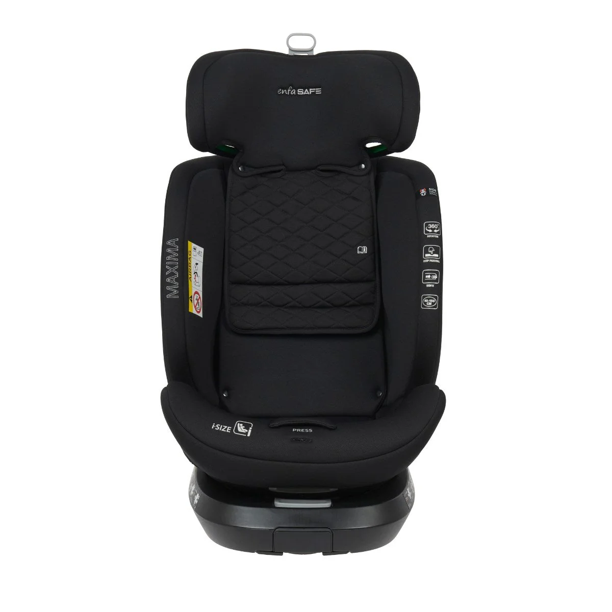Enfasafe Maxima 360 Rotating i-Size Car Seat, 40-150 cm, 0-12 years - Image 17