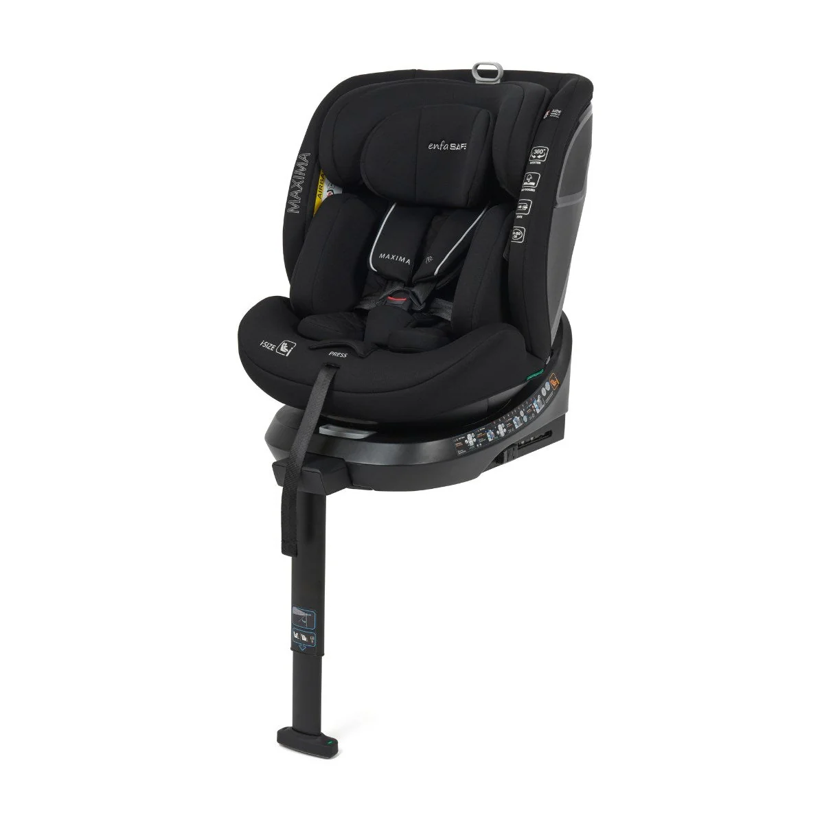 Enfasafe Maxima 360 Rotating i-Size Car Seat, 40-150 cm, 0-12 years - Image 2
