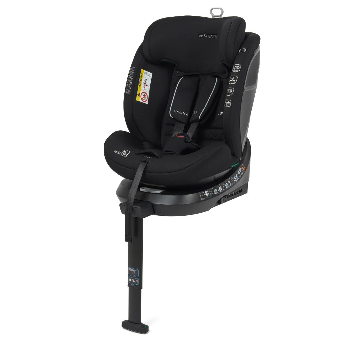 Enfasafe Maxima 360 Rotating i-Size Car Seat, 40-150 cm, 0-12 years - Image 8