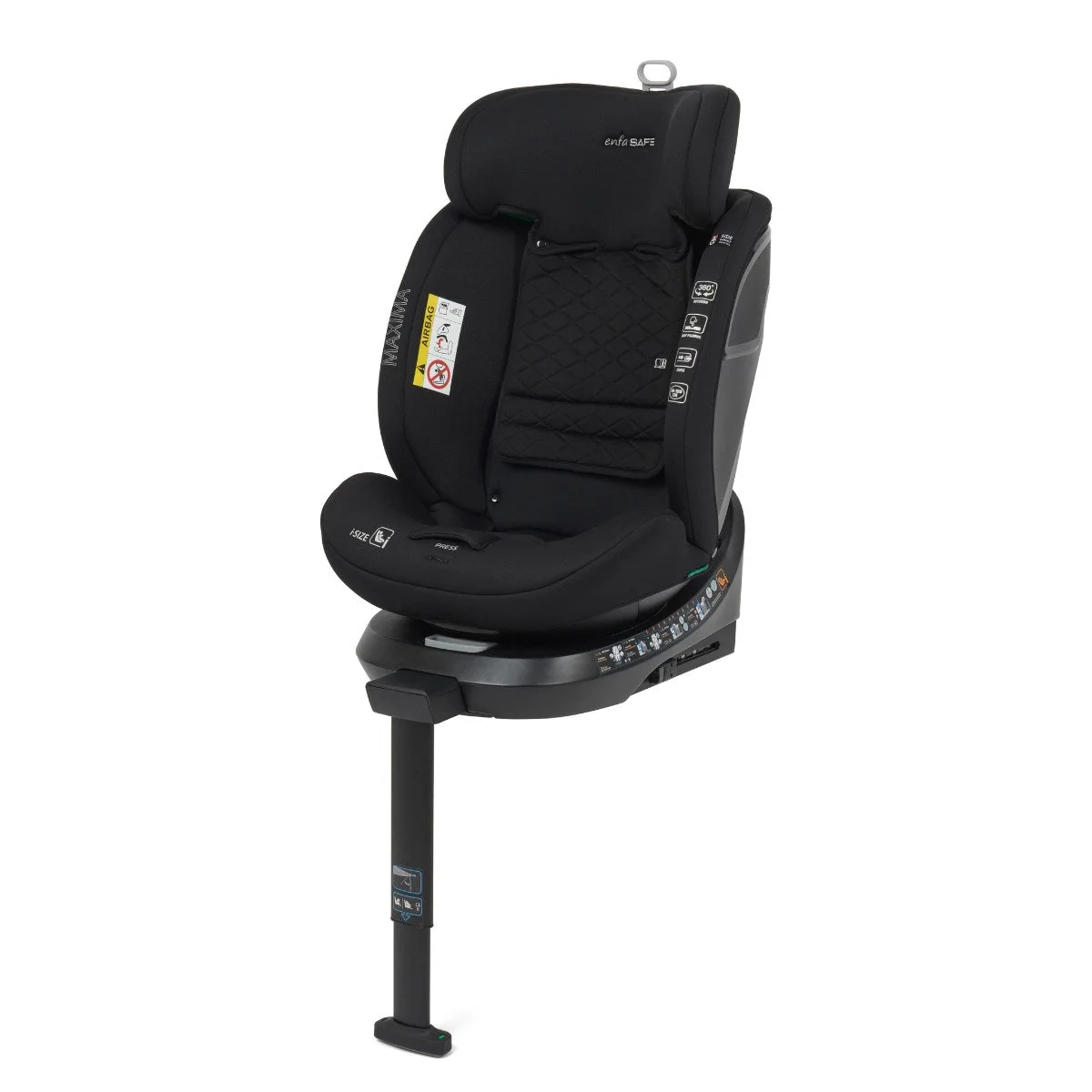 Enfasafe Maxima 360 Rotating i-Size Car Seat, 40-150 cm, 0-12 years - Image 9