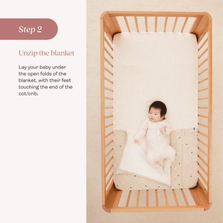 ergoPouch - Organic Untuckable Safer Sleep HugMe Blanket 0.2 / 1.0 TOG - Image 4