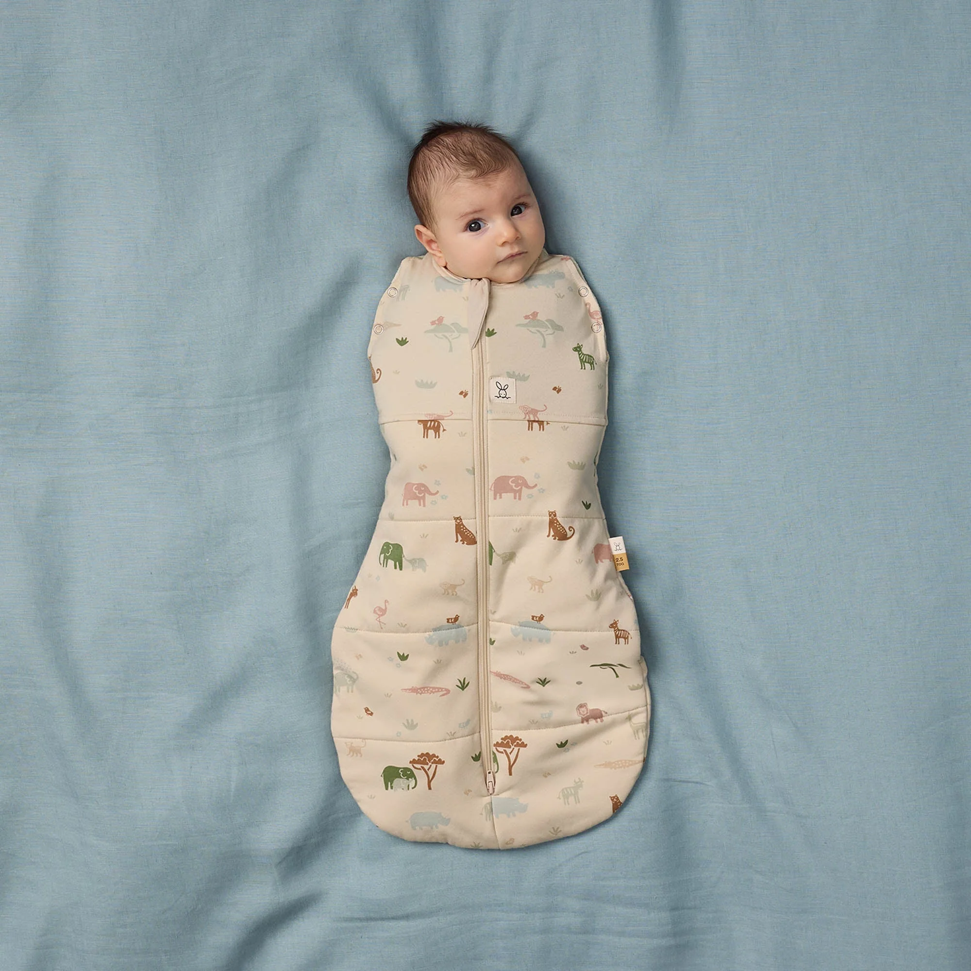ergoPouch - Organic Winter Cocoon Swaddle Sleeping Bag - Savannah 2.5 TOG - Image 3
