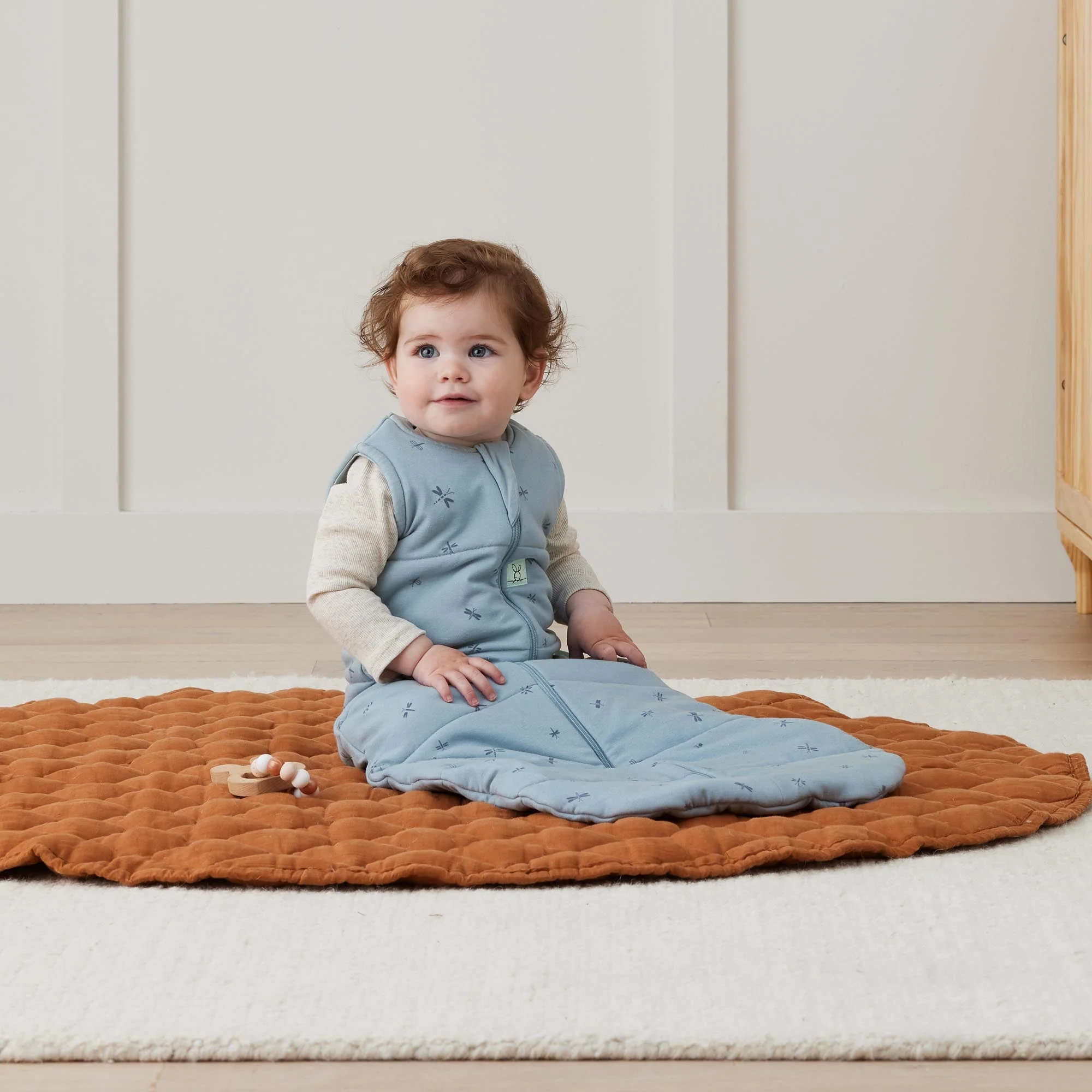 ergoPouch - Organic Winter Jersey Sleeping Bag - Dragonflies 2.5 TOG - Image 2