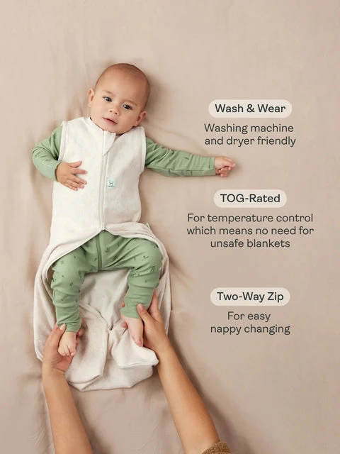 ergoPouch - Organic Winter Jersey Sleeping Bag - Elephant Parade 3.5 TOG - Image 3