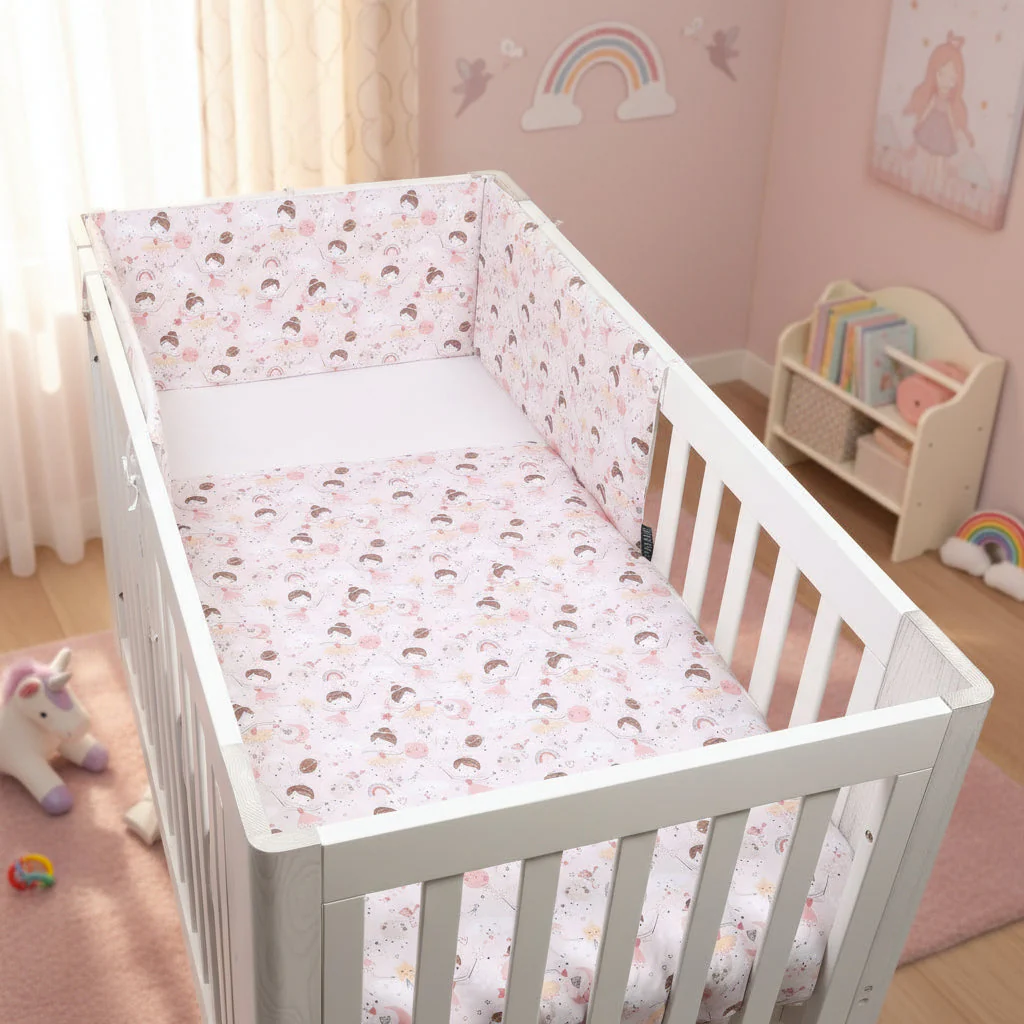 Fairy Organic Cotton Junior All-in-One 4.0 Tog Quilt Bedding Set - Image 9