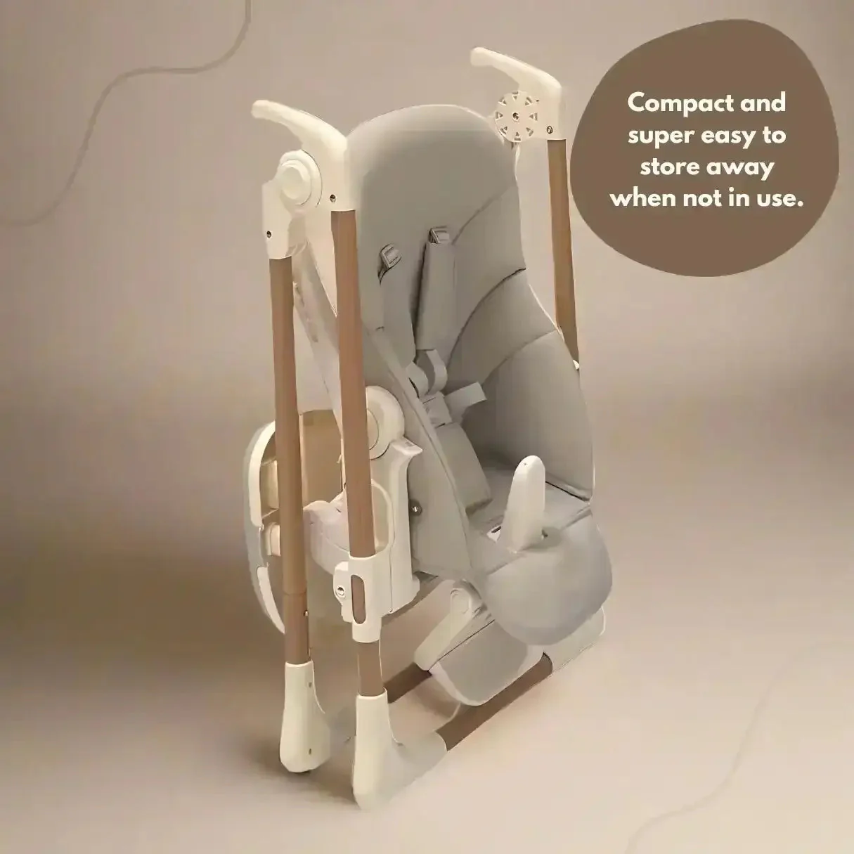 Flare Baby & Toddler Highchair - Beige - Image 8