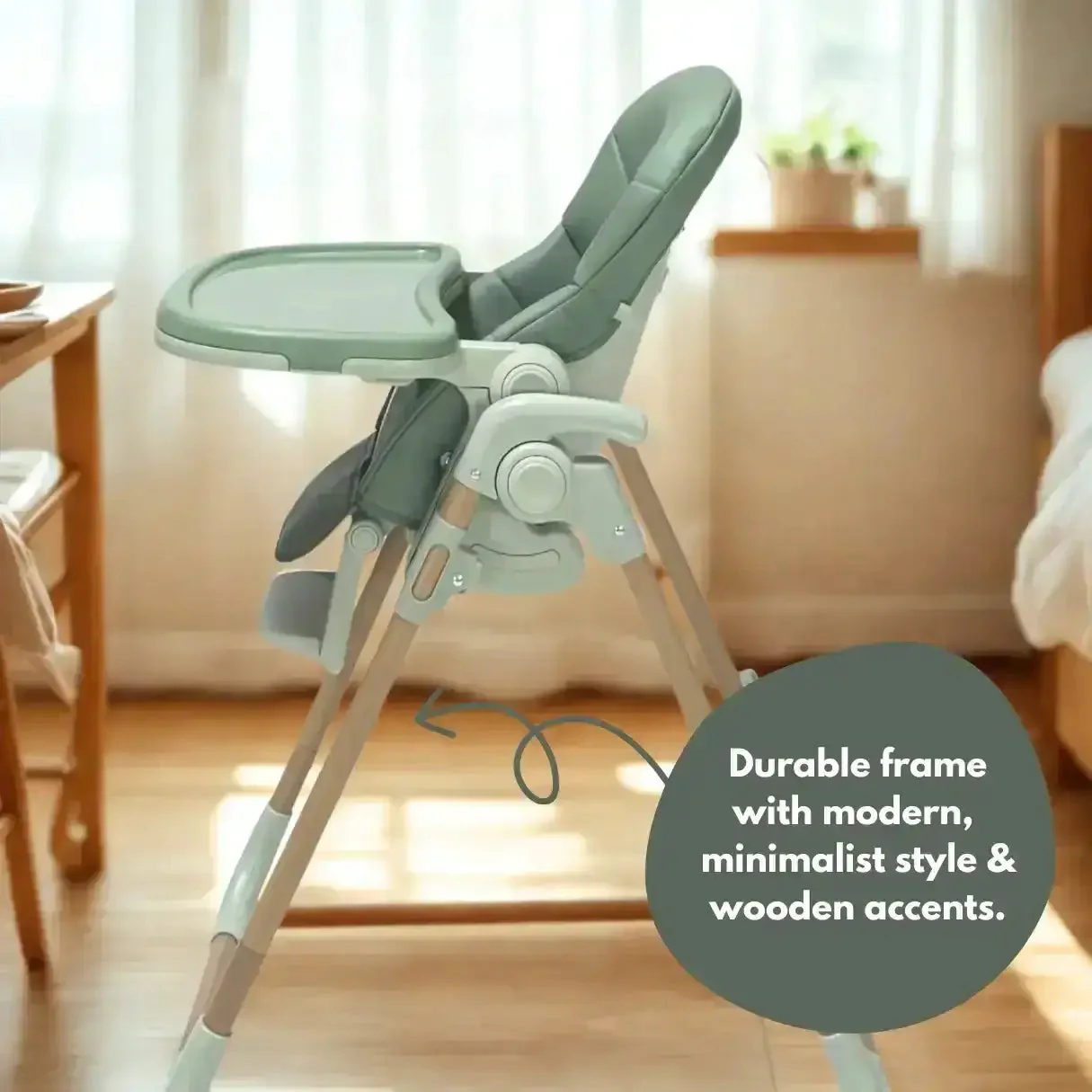 Flare Baby & Toddler Highchair - Green - Image 2