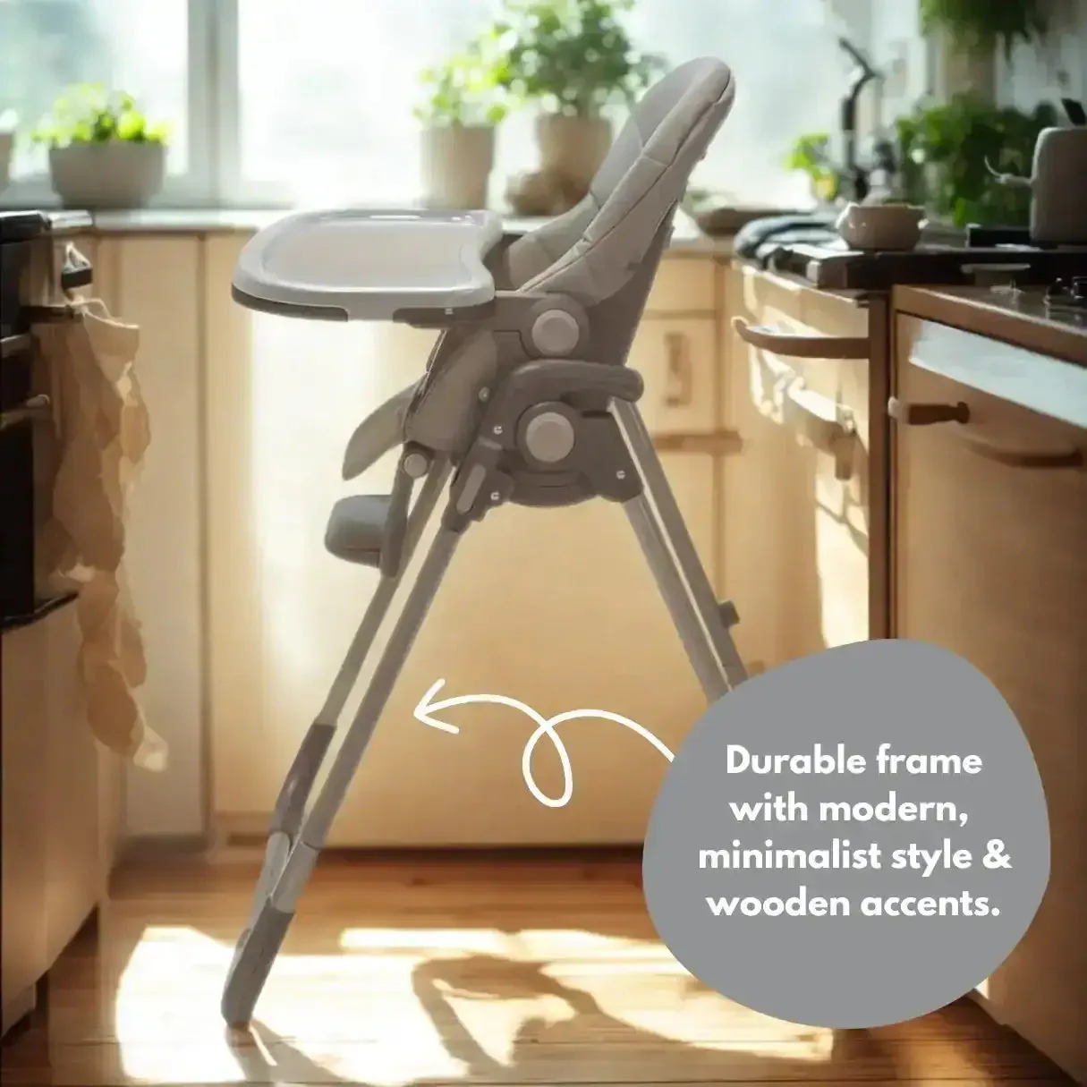 Flare Baby & Toddler Highchair - Grey - Image 2