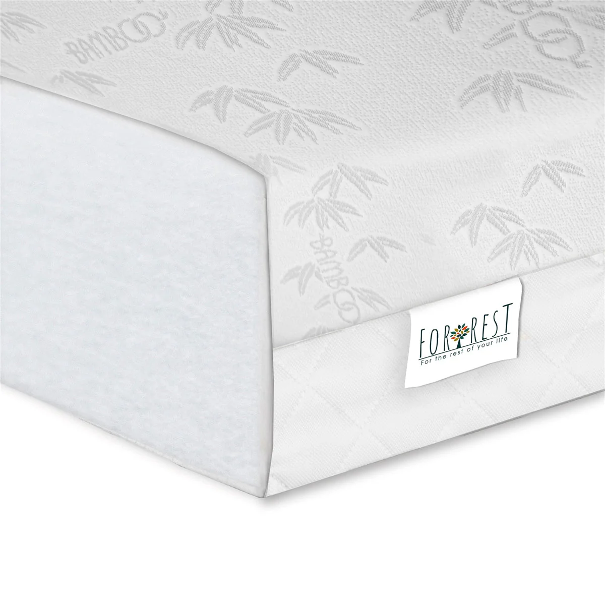 ForRest 2in1 Reversible Bamboo & Waterproof Cot & Cotbed Mattress