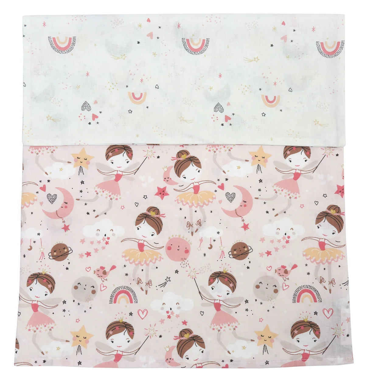 Forrest 3 Piece Reversible Baby Bedding Set, Fairy - Image 10