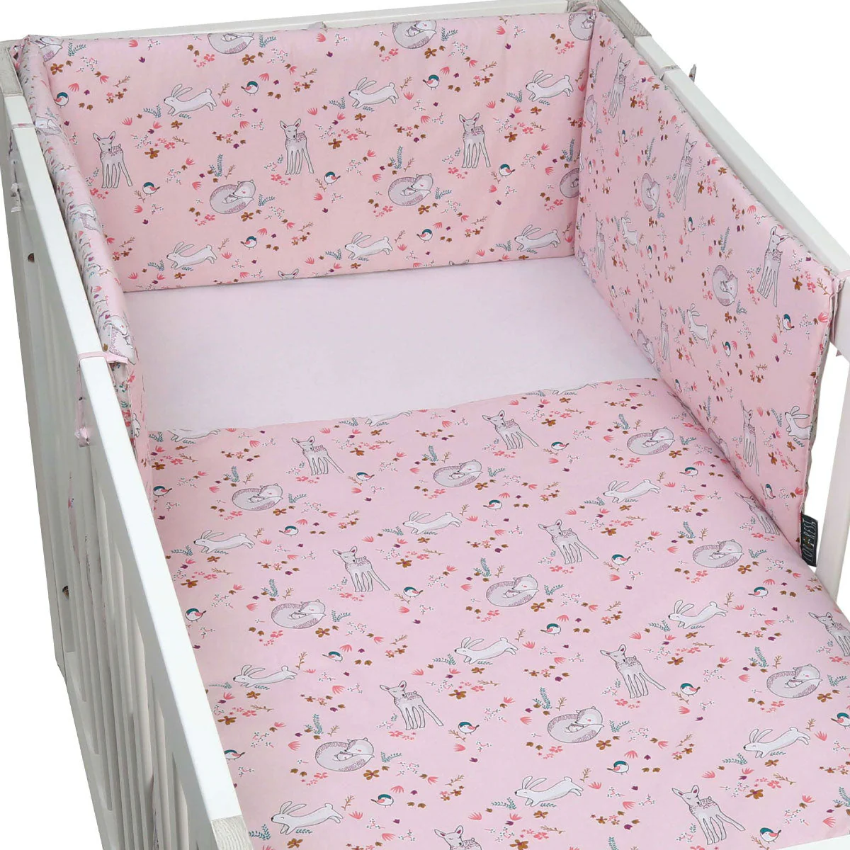 FORREST Organic Cotton Junior Bed Bedding Set – Reversible Quilt & Pillowcase - Meadowland - Image 13