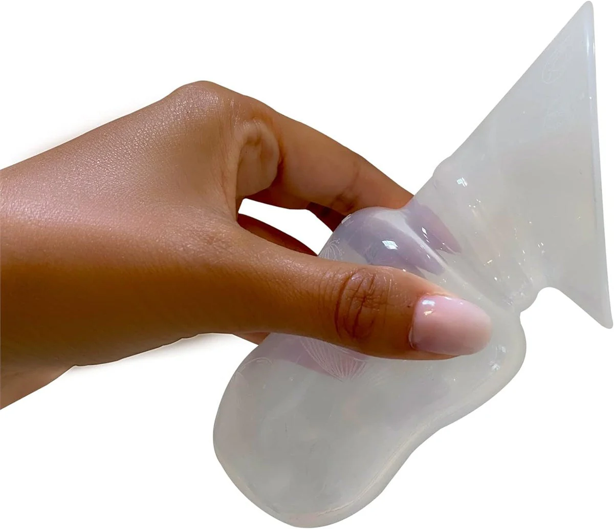Fraupow Manual Breast Pump + Milk Collector - Image 4