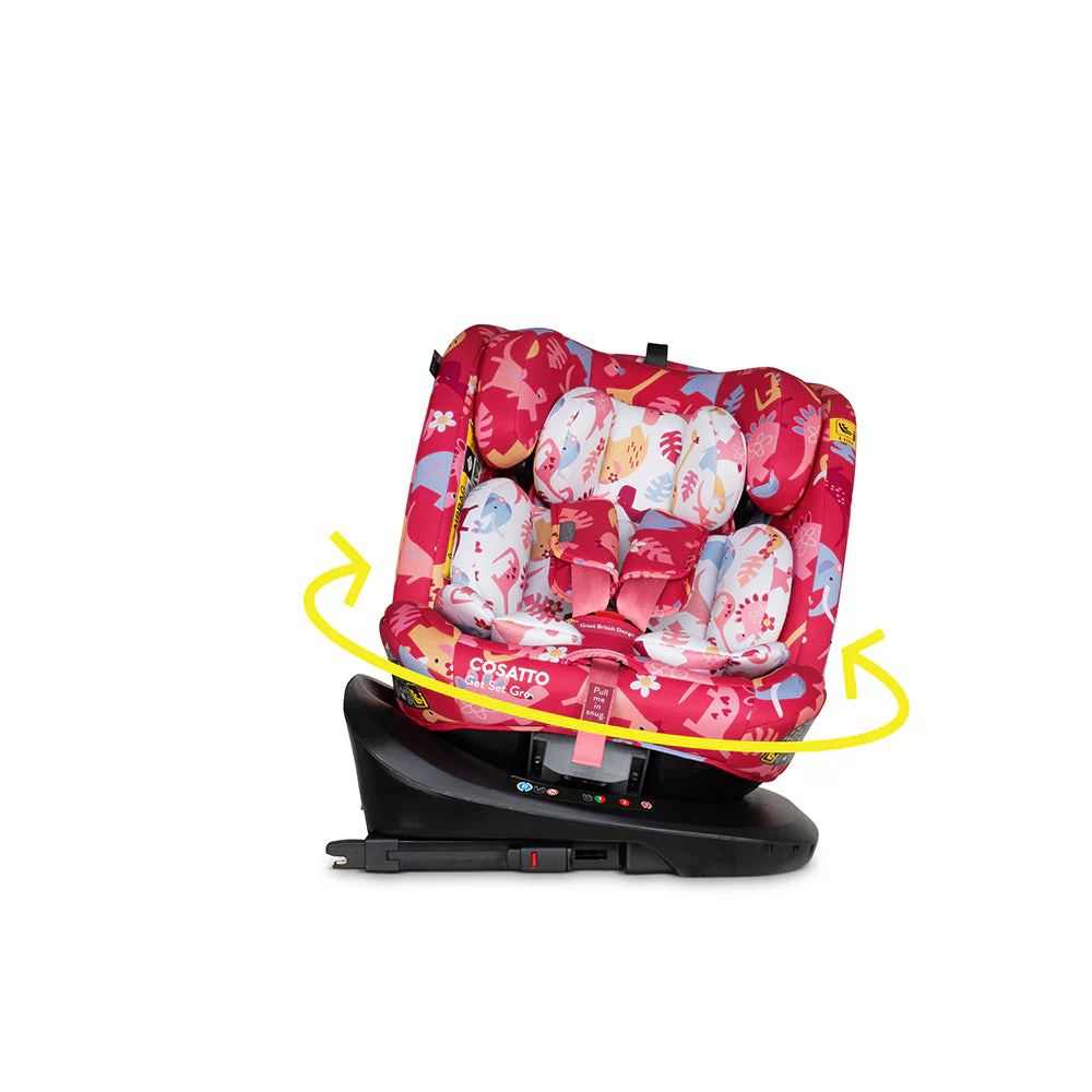 Get Set Gro i-Size 360 Car Seat Dino Delite - Image 2