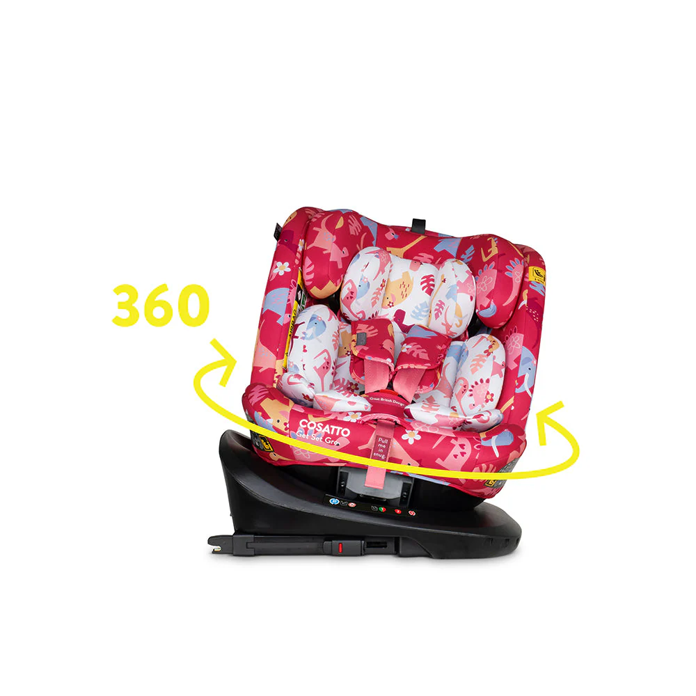 Get Set Gro i-Size 360 Car Seat Dino Delite - Image 9