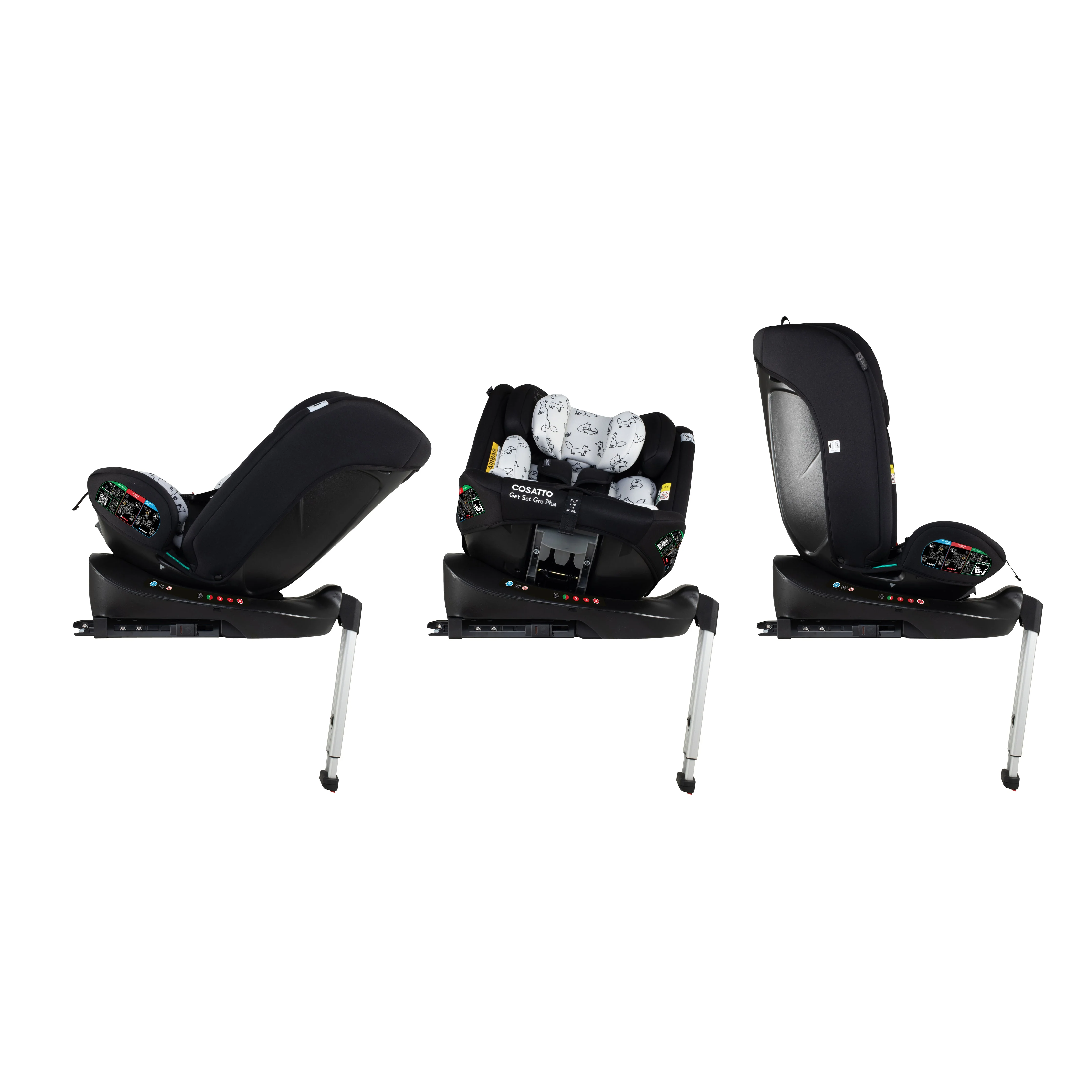 Get Set Gro Plus i-Size 360 Car Seat Foxed - Image 3