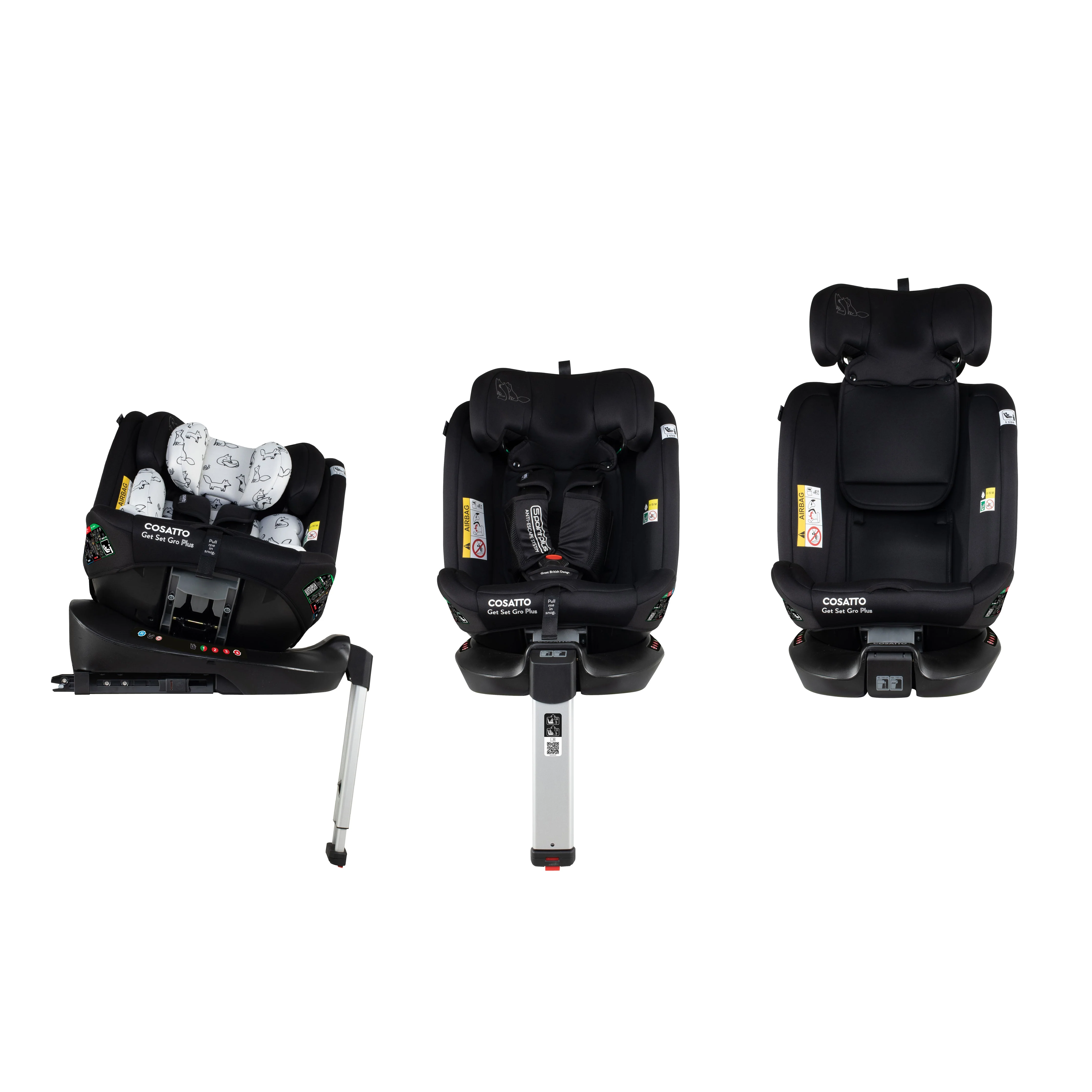 Get Set Gro Plus i-Size 360 Car Seat Foxed - Image 4