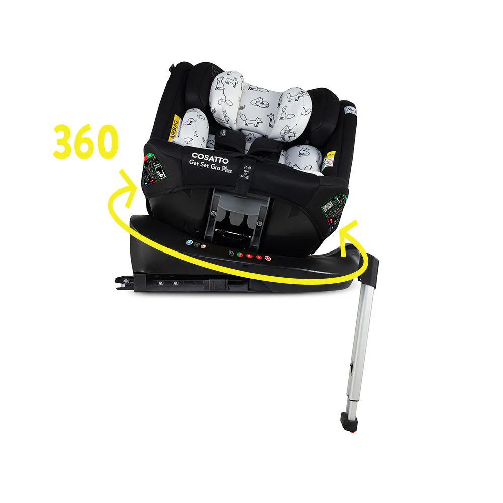 Get Set Gro Plus i-Size 360 Car Seat Foxed - Image 7
