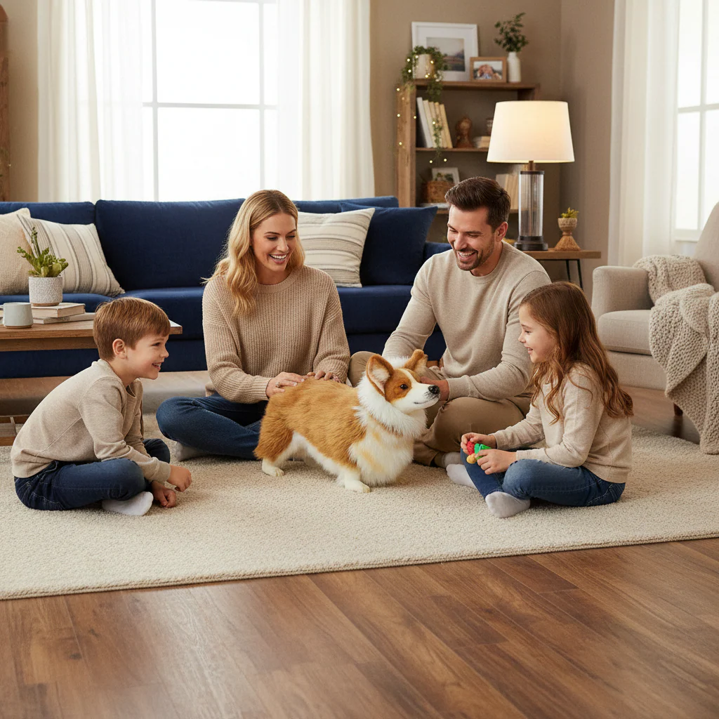 Hansa Welsh Corgi Plush Toy - Image 2