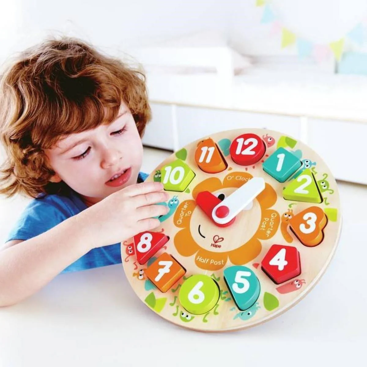 Hape Chunky Clock Puzzle - Image 3