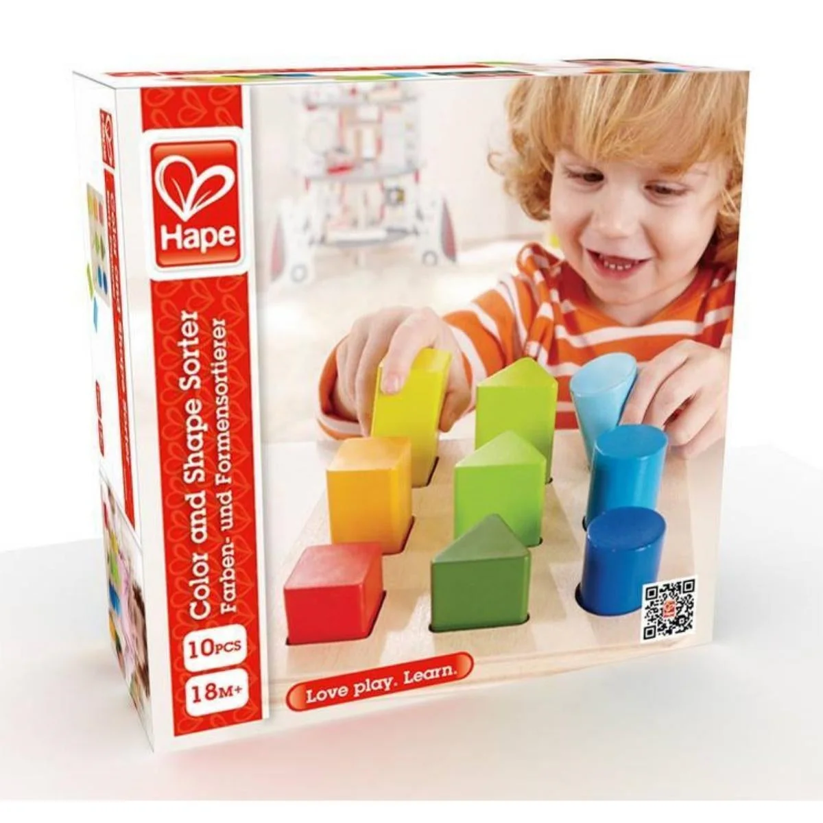 Hape Colour and Shape Sorter - Image 2