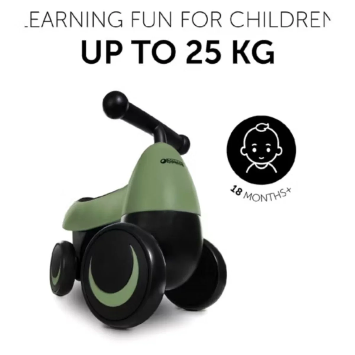 Hauck 1st Ride Four Ergonomic Ride-On Toy - Image 3
