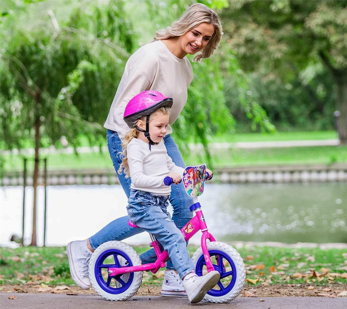 Huffy Disney Princess Balance Bike, 12 Inch for 2 to 5 years - Image 2
