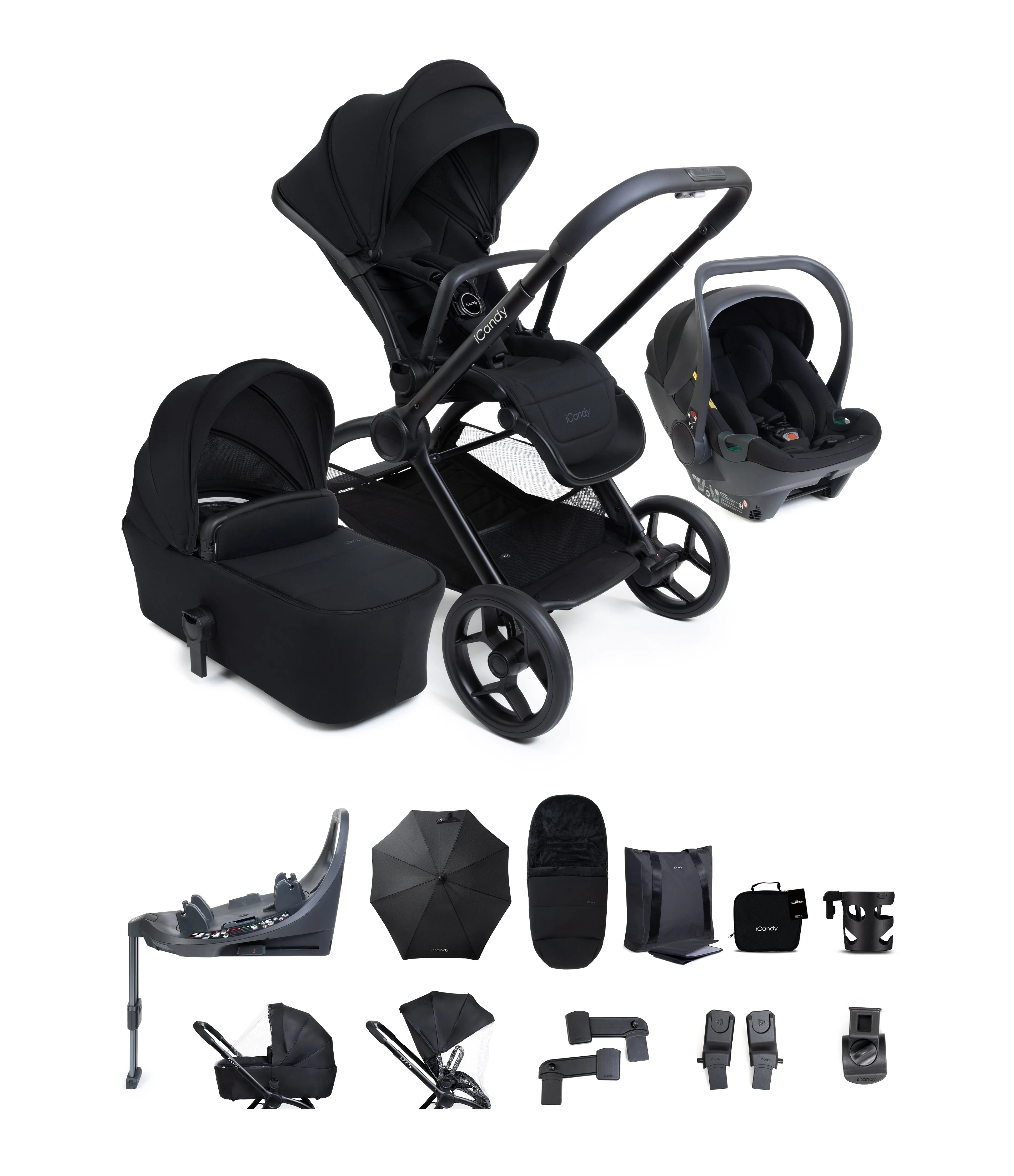 iCandy Core 2 Complete 360 Car Seat Bundle