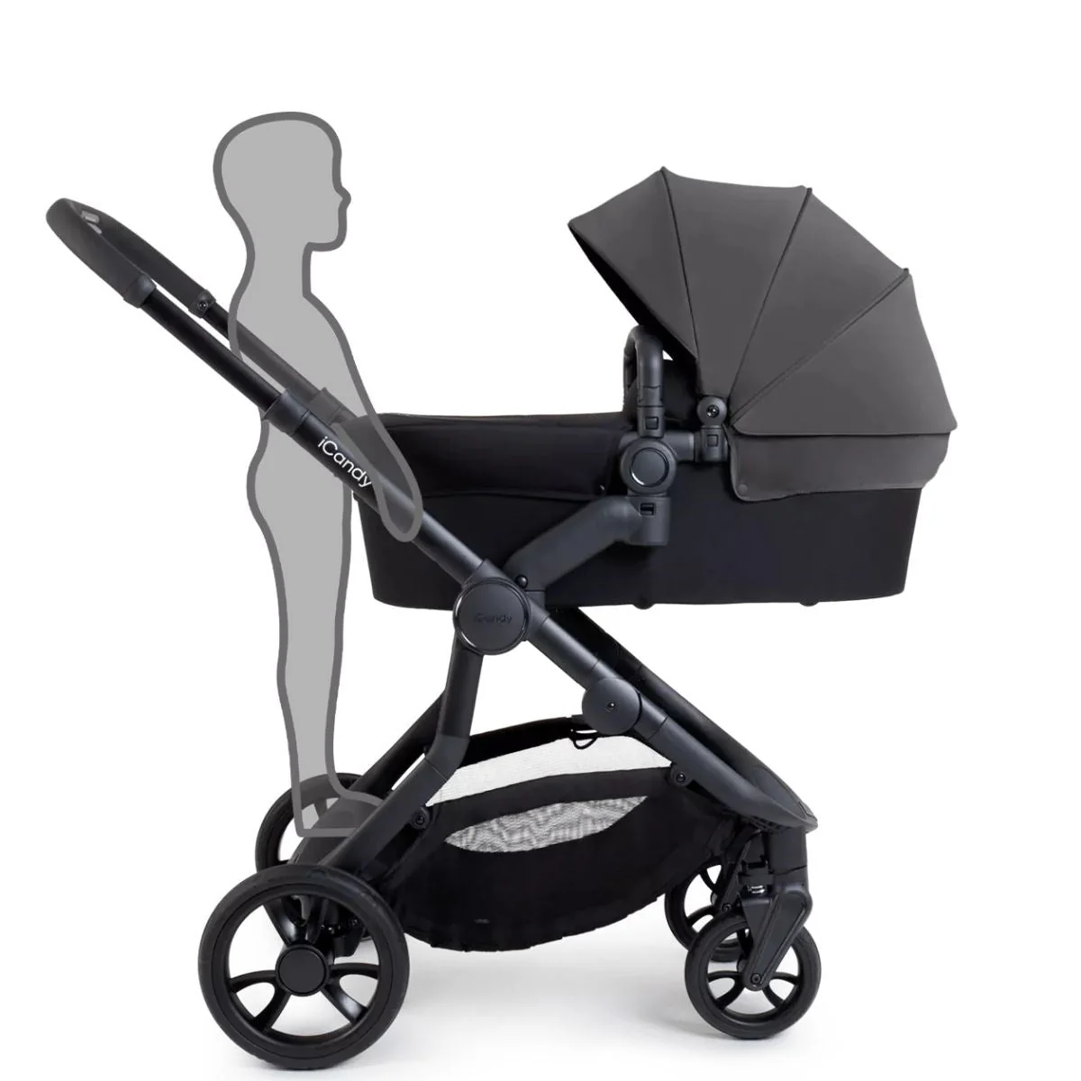iCandy Orange 4 Complete Bundle Fossil + Maxi Cosi Cabriofix and Isofix Base (Copy) - Image 5