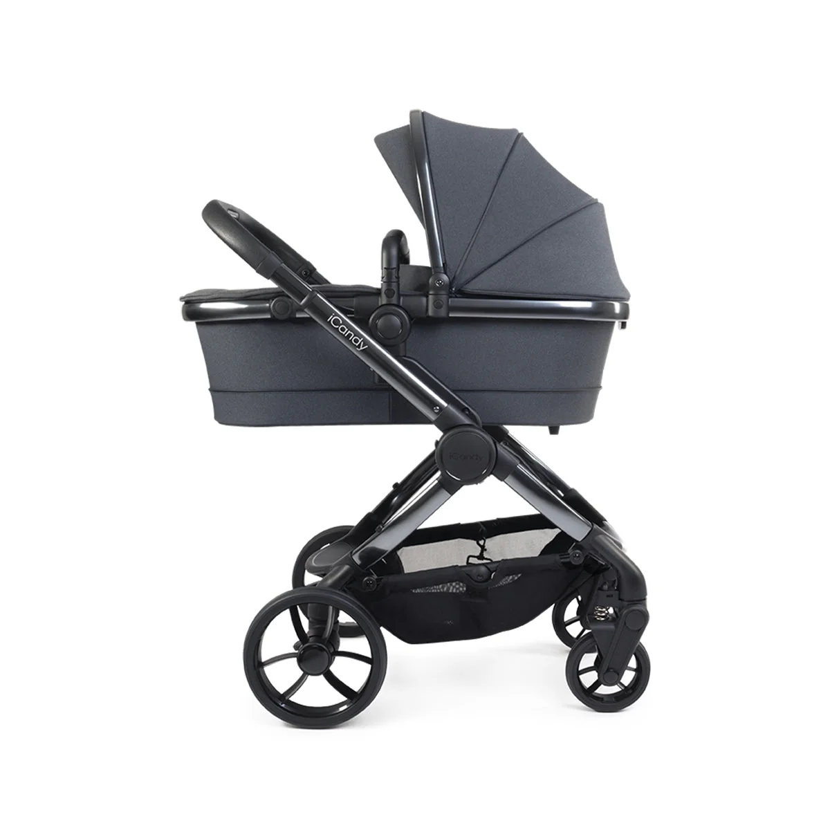 iCandy Peach 7 Combo Pram Set, Dark Grey - Image 2