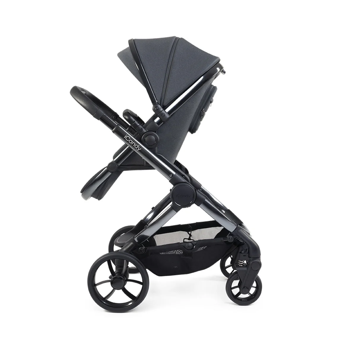 iCandy Peach 7 Combo Pram Set, Dark Grey - Image 4