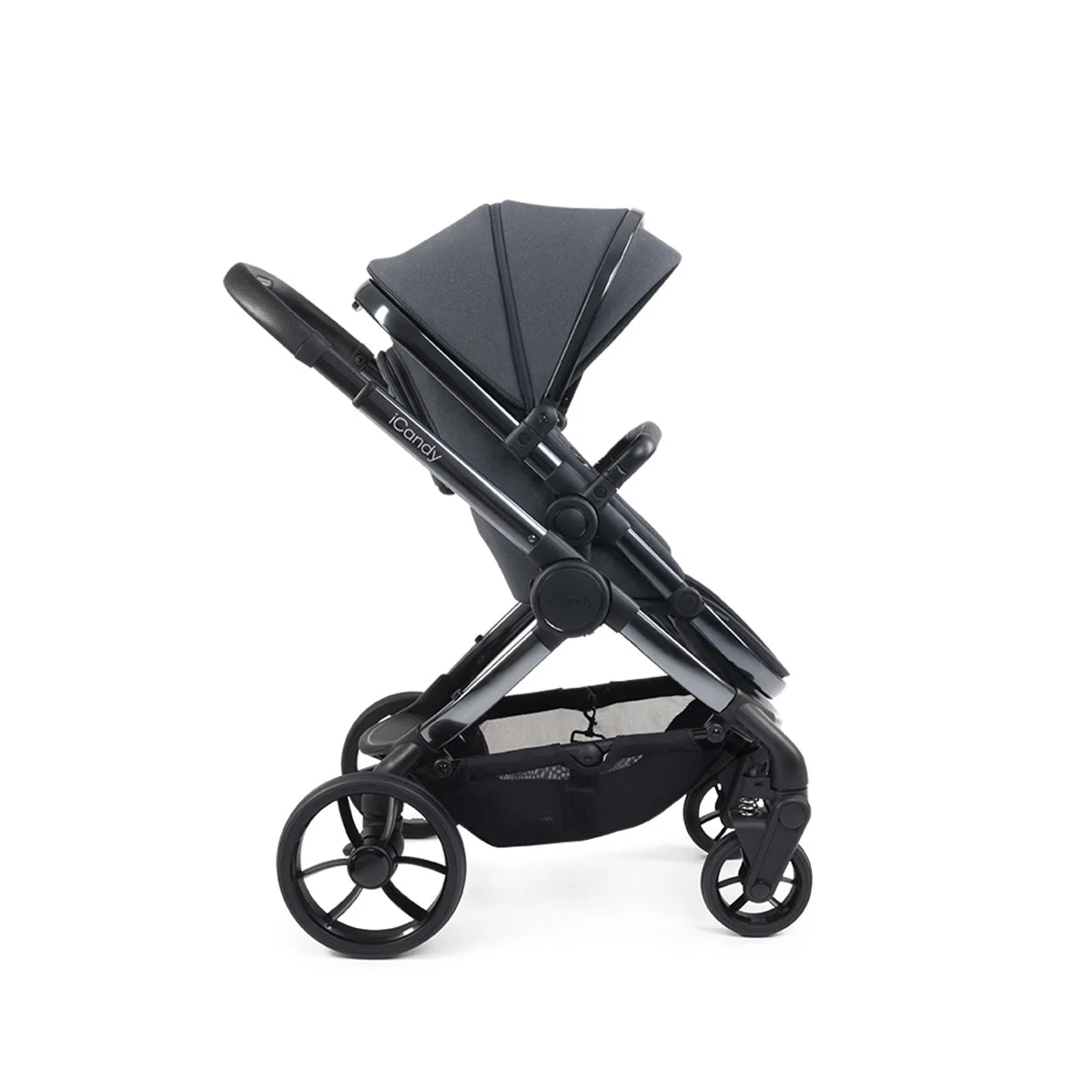 iCandy Peach 7 Combo Pram Set, Dark Grey - Image 5