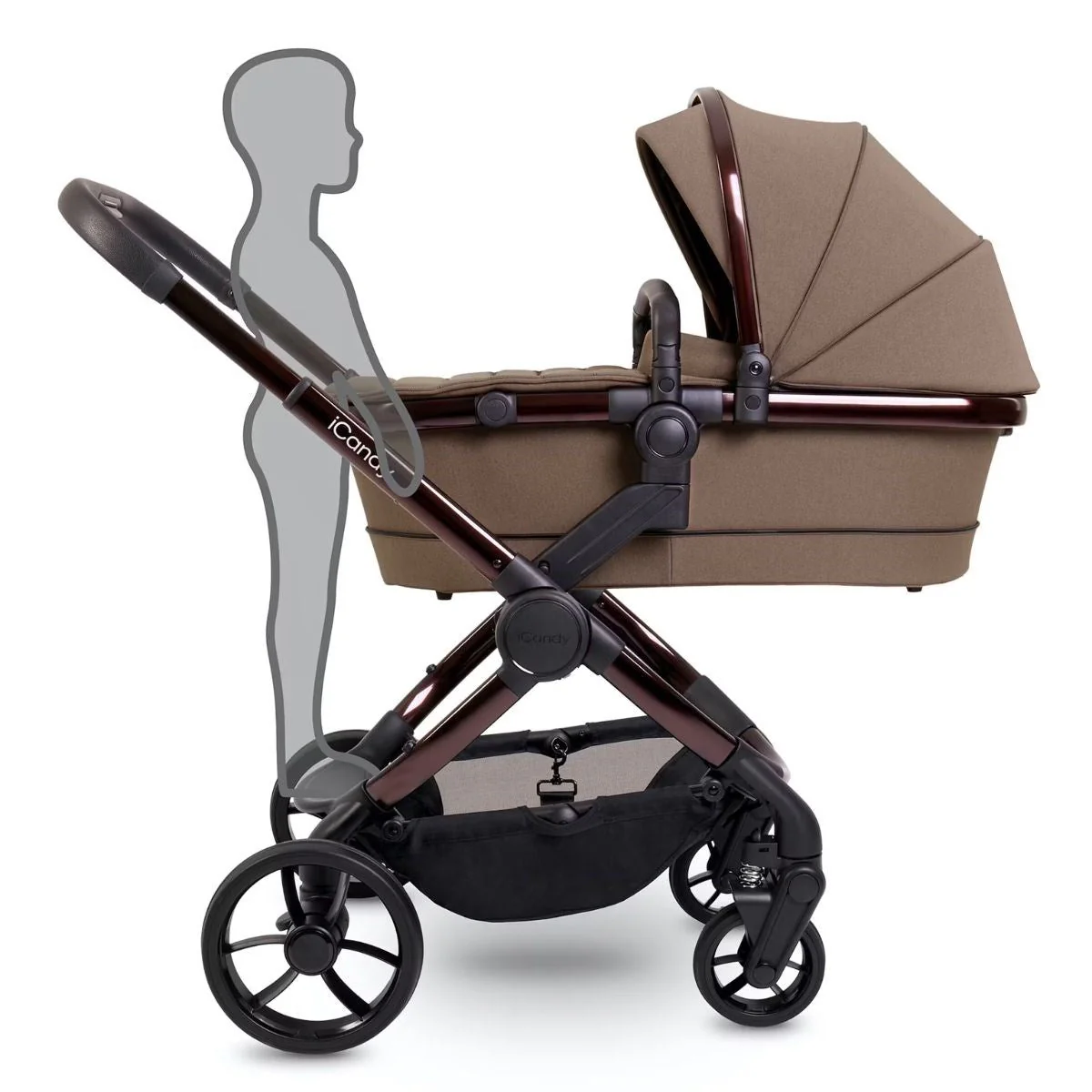iCandy Peach 7 Pushchair and Carrycot Complete Bundle, Coco Edition - Image 4
