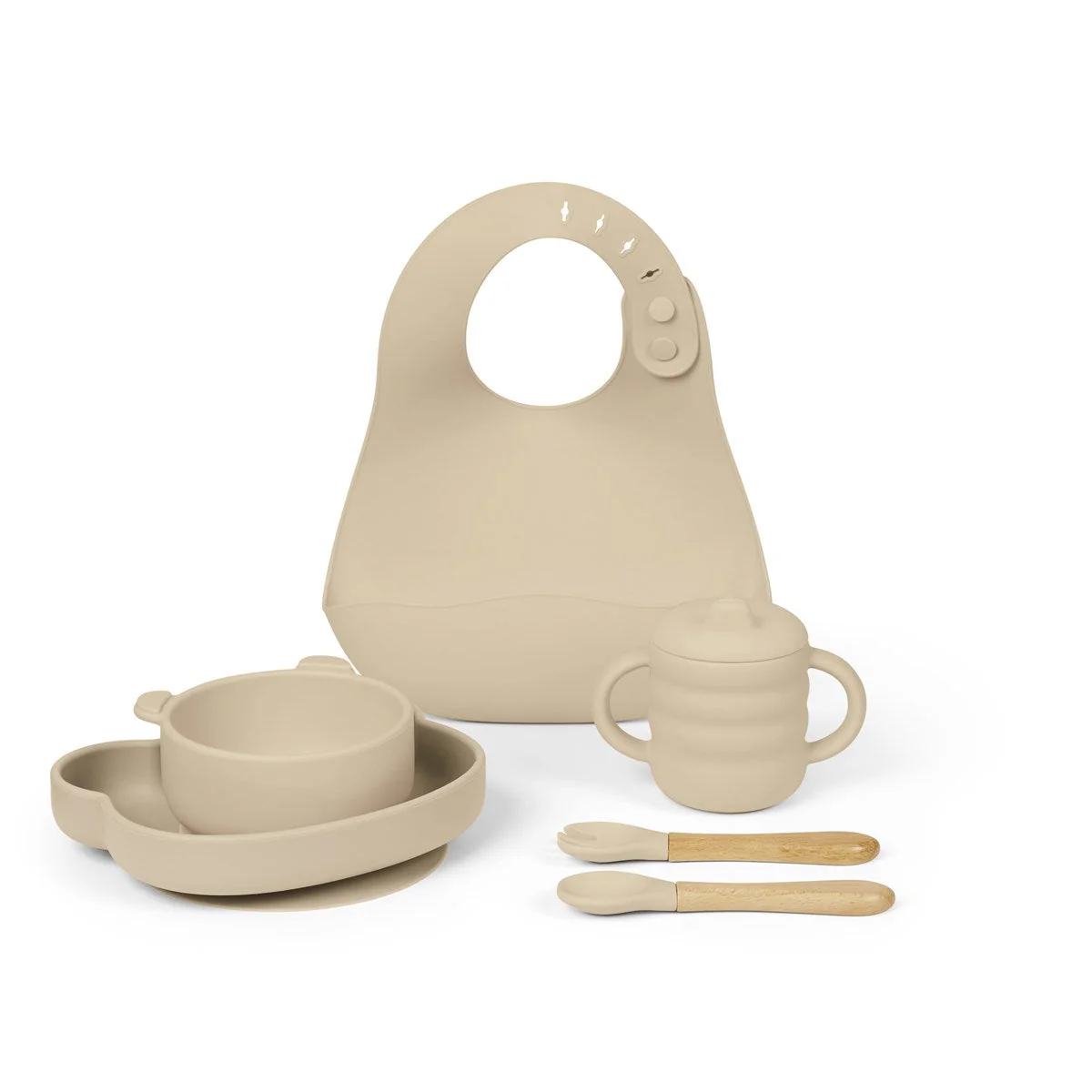 Ickle Bubba 6 Piece Silicone Bib Feeding Set - Image 34